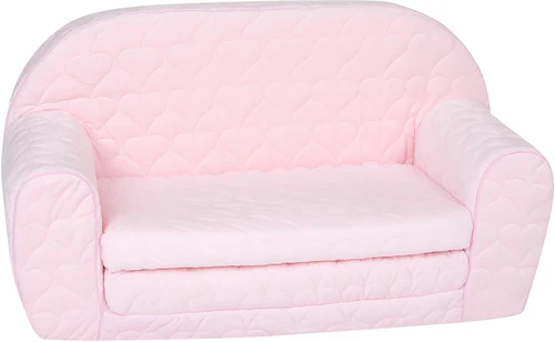 Knorrtoys® Sofa »Cosy, Heart Rose«, für Kinder; Made in Europe günstig online kaufen