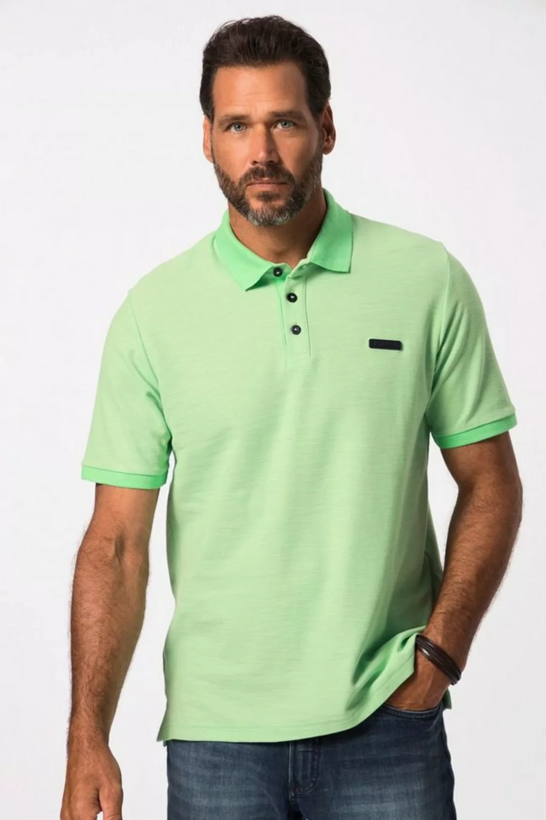 JP1880 Poloshirt Poloshirt Halbarm Piqué Polokragen bis 8 XL günstig online kaufen