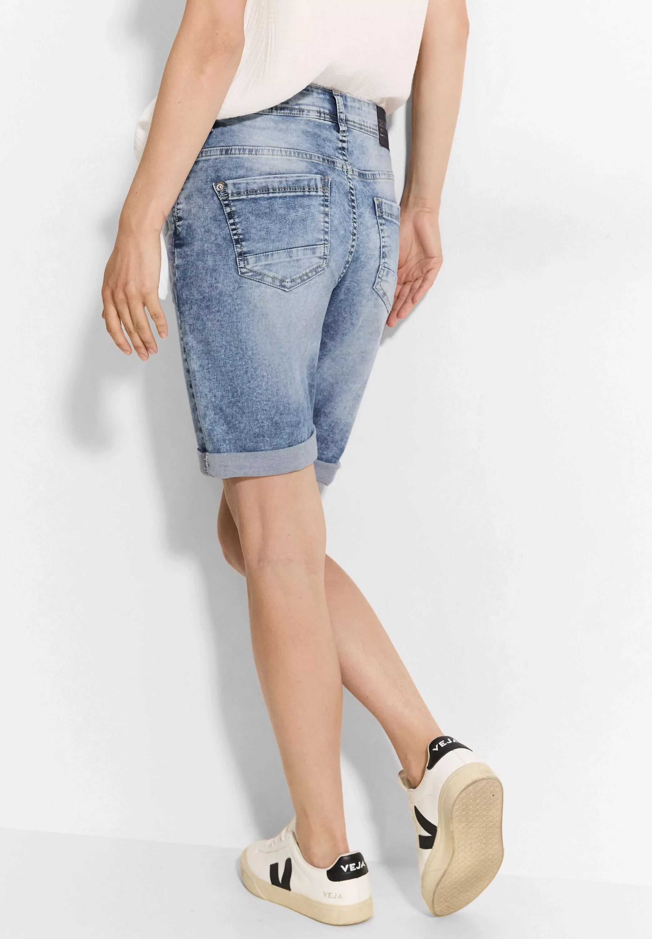 Cecil Gerade Jeans, softer Materialmix günstig online kaufen