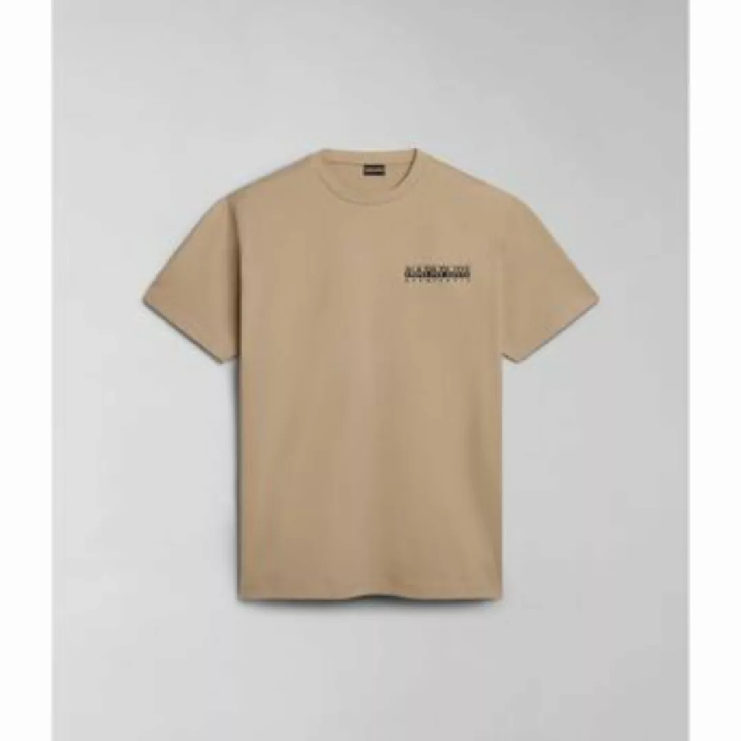 Napapijri  T-Shirts & Poloshirts S-KOTCHO NP0A4HTV-N1E BEIGE CORNSTALK günstig online kaufen