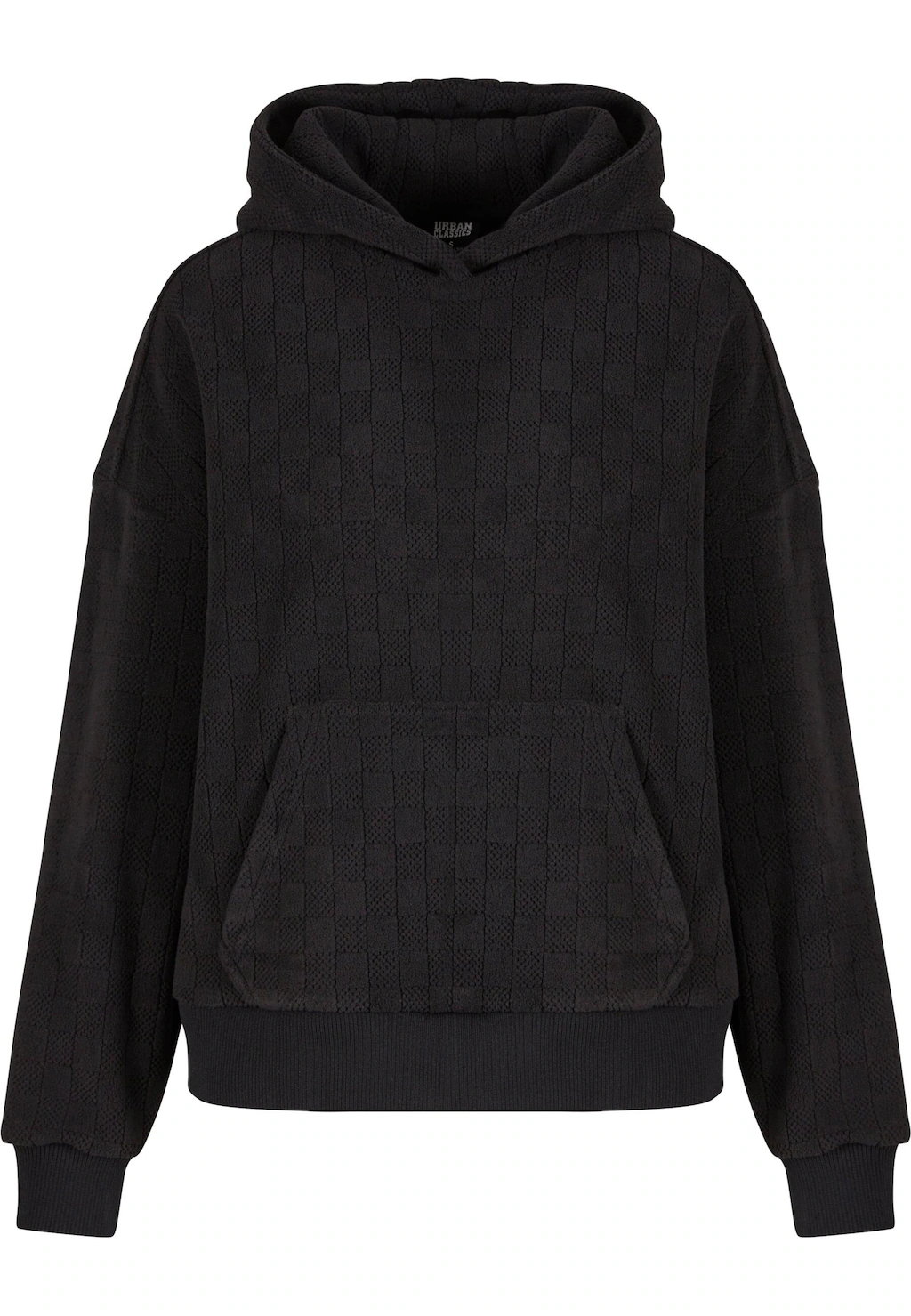 URBAN CLASSICS Kapuzenpullover "Urban Classics Ladies Jacquard Velvet Overs günstig online kaufen