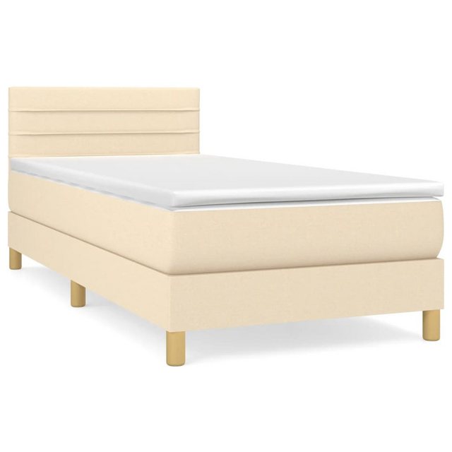 vidaXL Boxspringbett Bett Boxspringbett mit Matratze und LED Stoff (80 x 20 günstig online kaufen