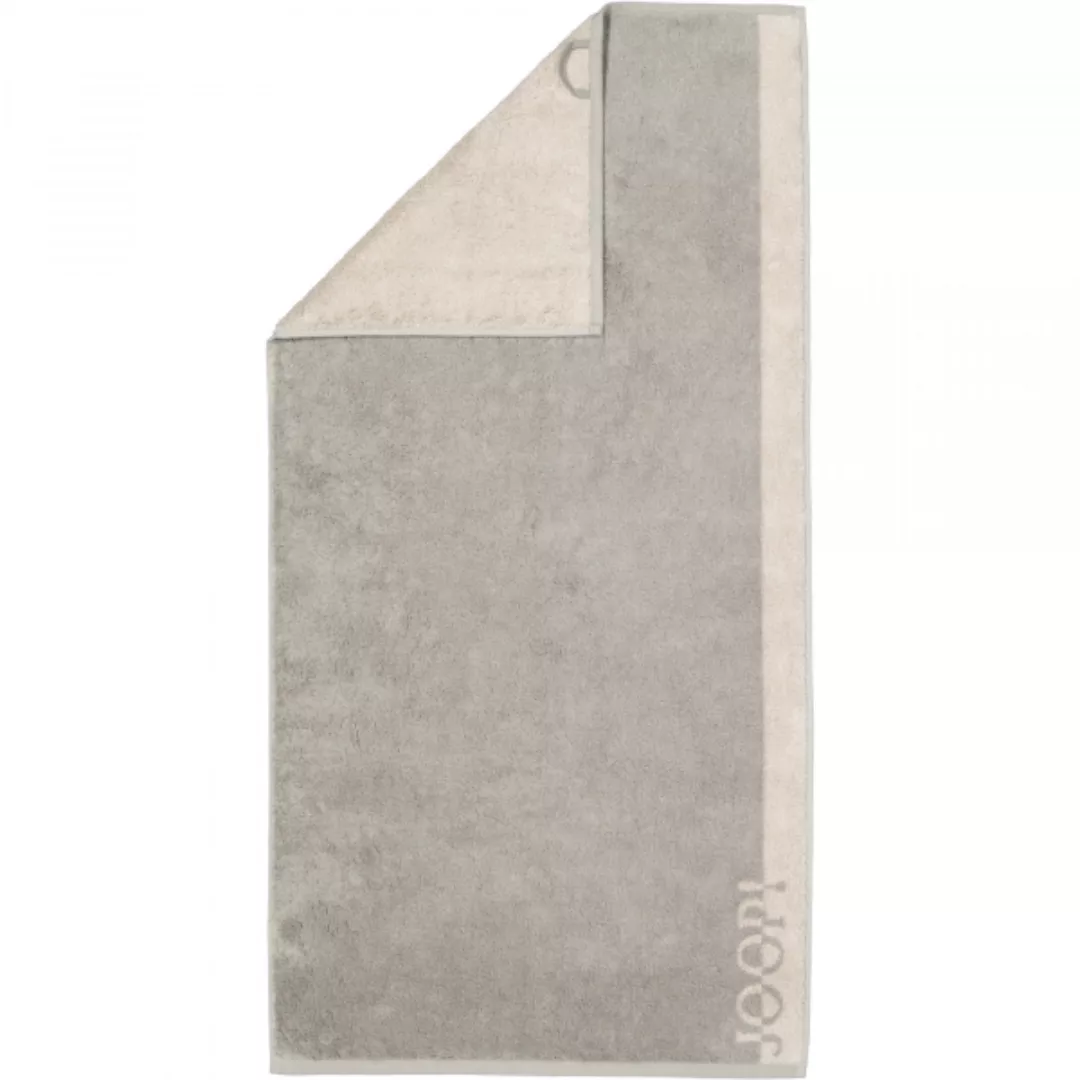 JOOP Tone Doubleface 1689 - Farbe: Platin - 77 - Handtuch 50x100 cm günstig online kaufen