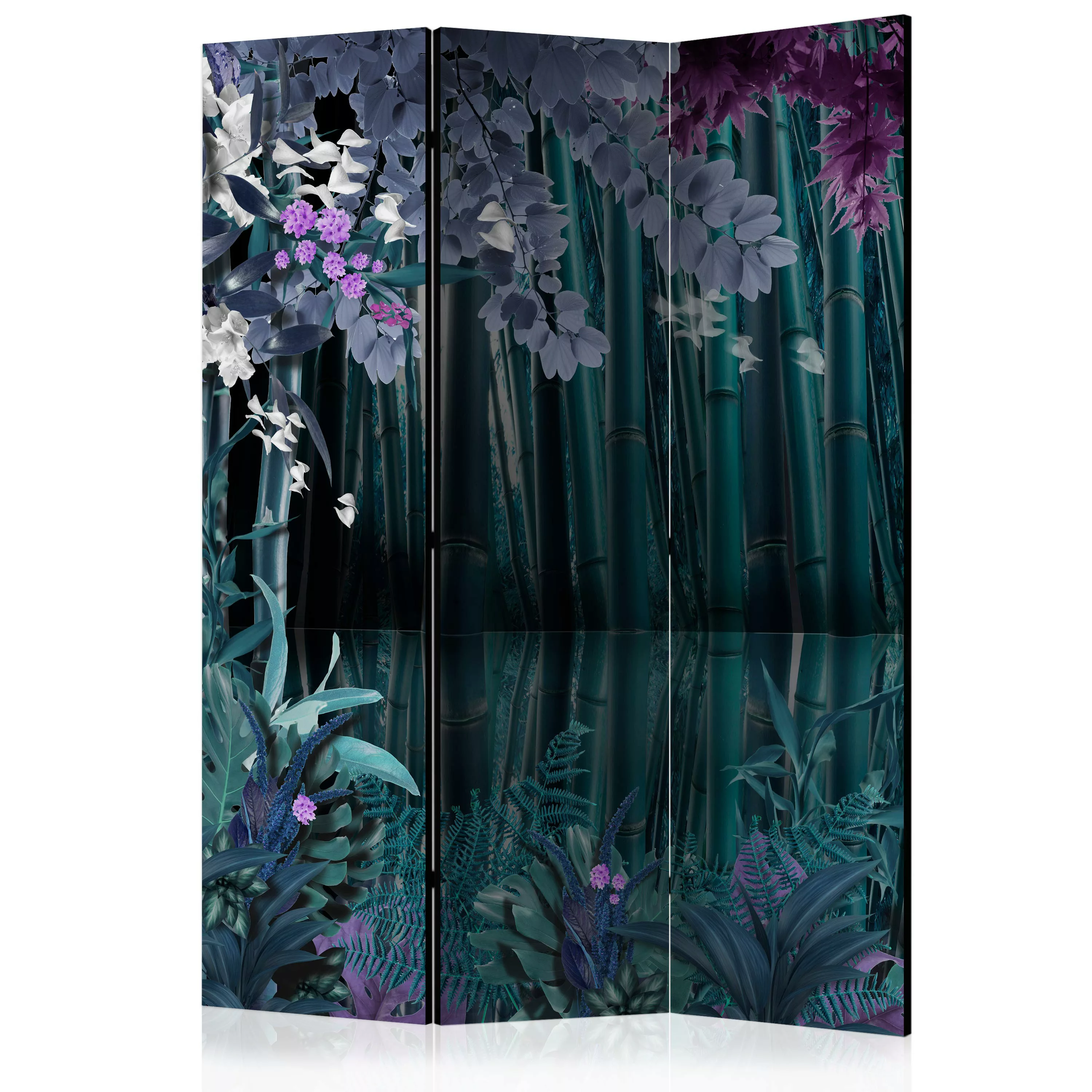 3-teiliges Paravent - Mysterious Night [room Dividers] günstig online kaufen