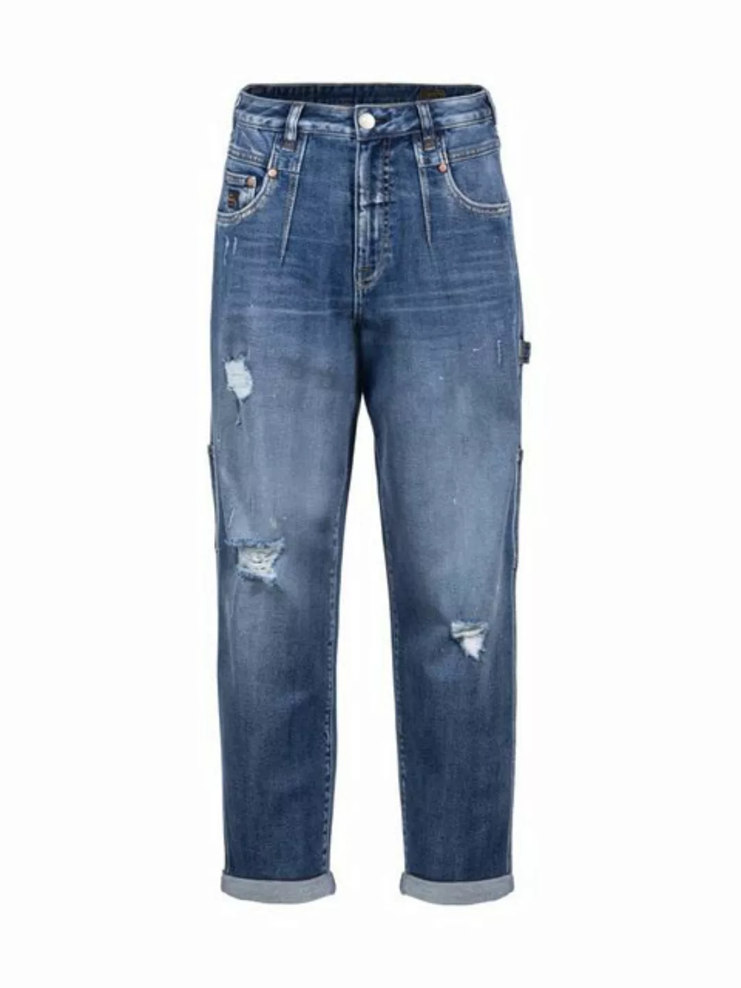 Herrlicher Schlagjeans Lovely Flared Recycled Light Denim günstig online kaufen