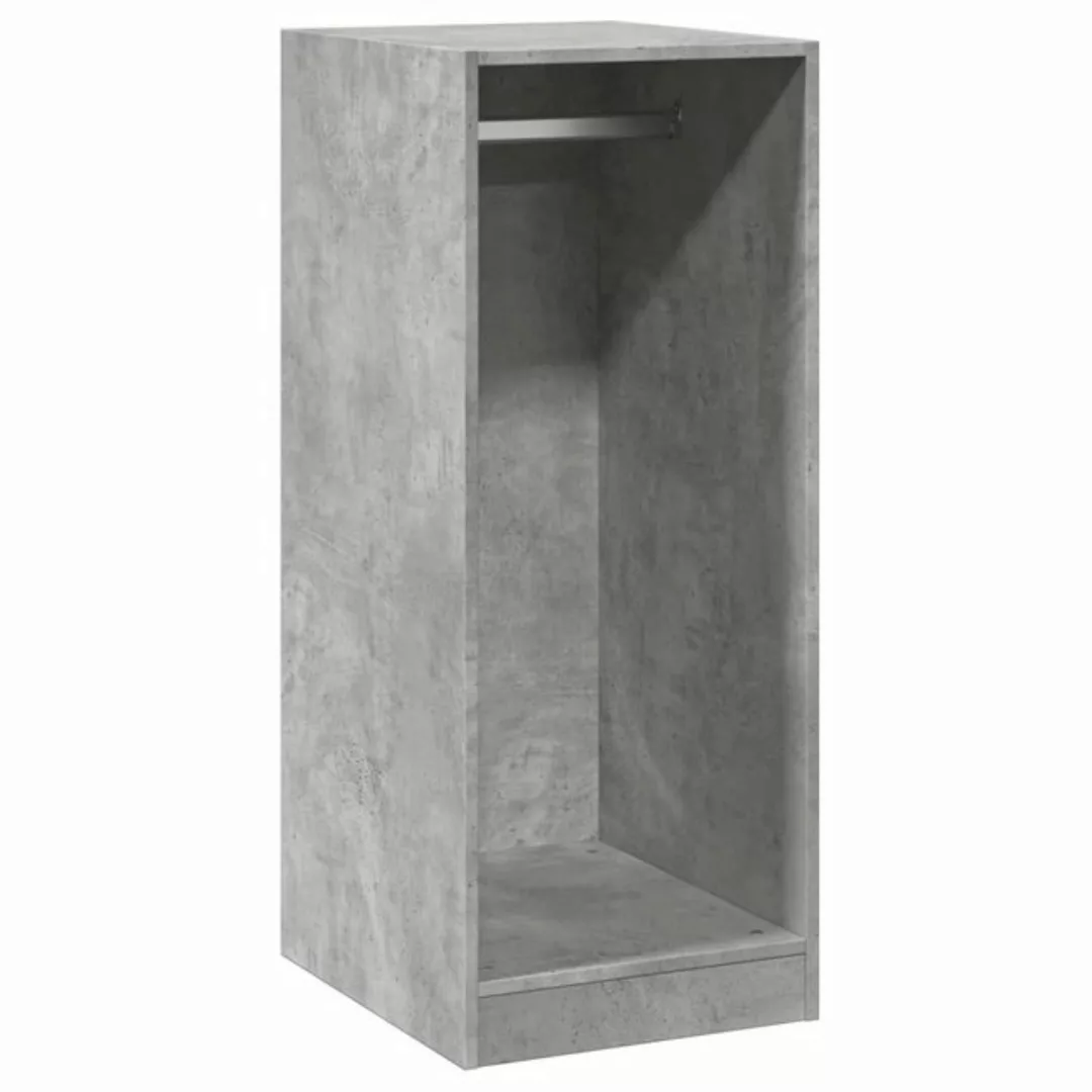 vidaXL Kleiderschrank Mehrzweckschrank Betongrau 48x41x102 cm Holzwerkstoff günstig online kaufen