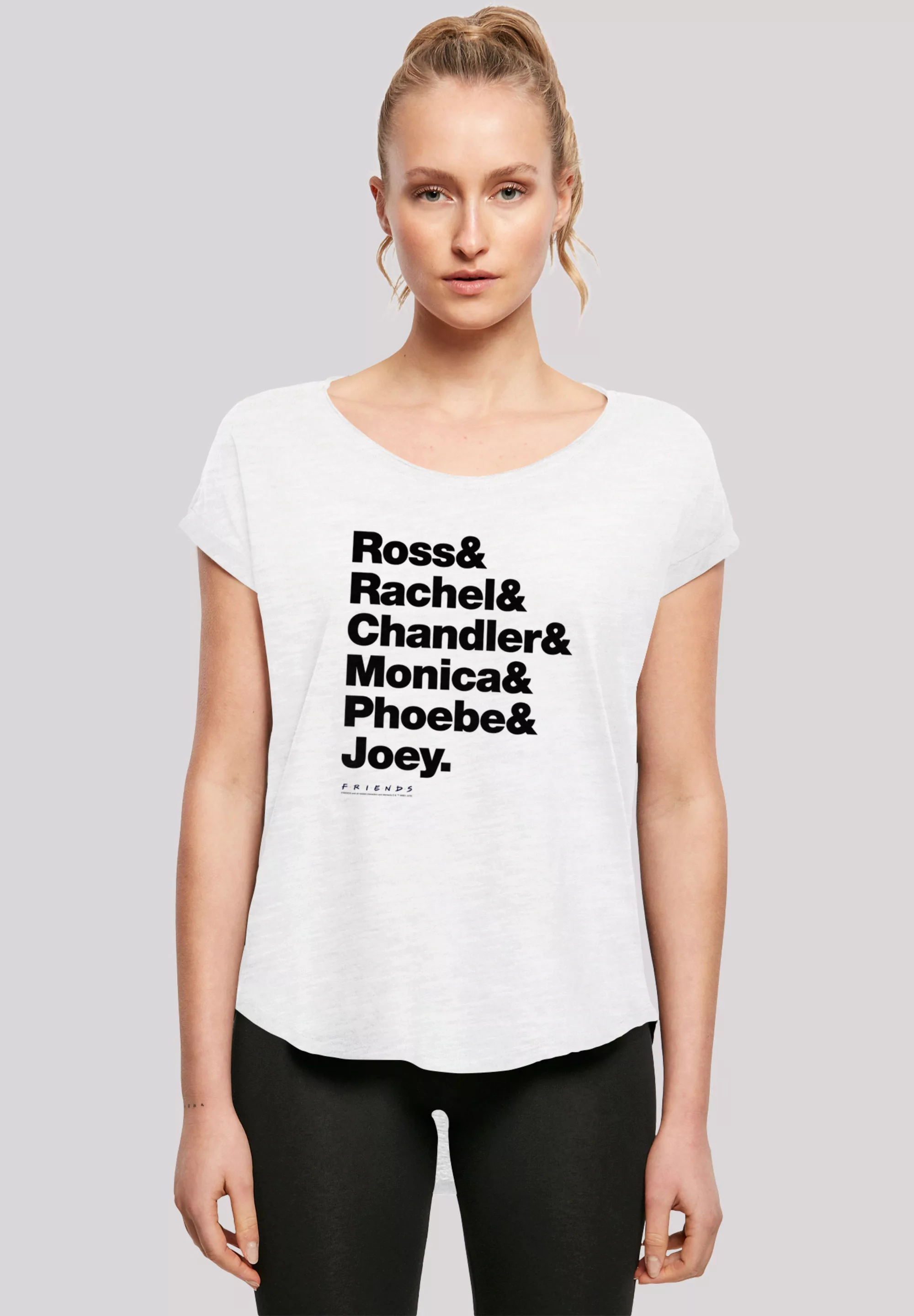 F4NT4STIC T-Shirt "Friends Ross Rachel Chandler Monica Phoebe Joey", Print günstig online kaufen