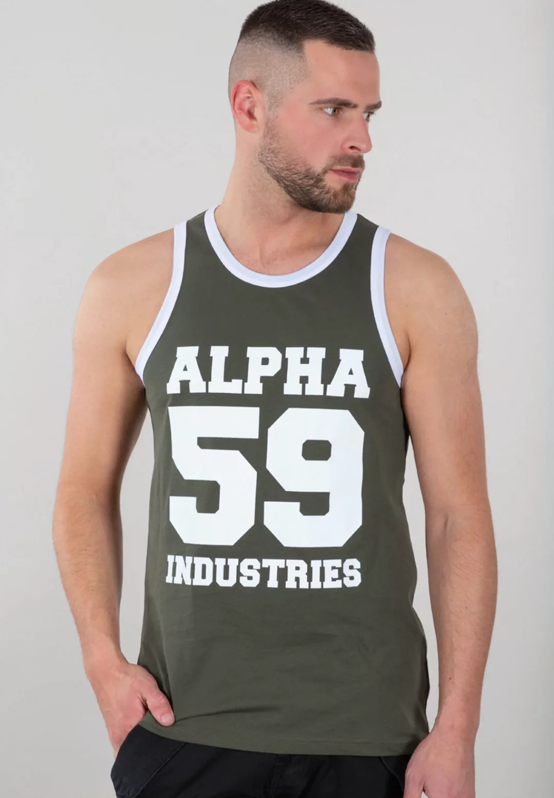 Alpha Industries Muskelshirt "ALPHA INDUSTRIES Men - Tanks 59 Tank" günstig online kaufen