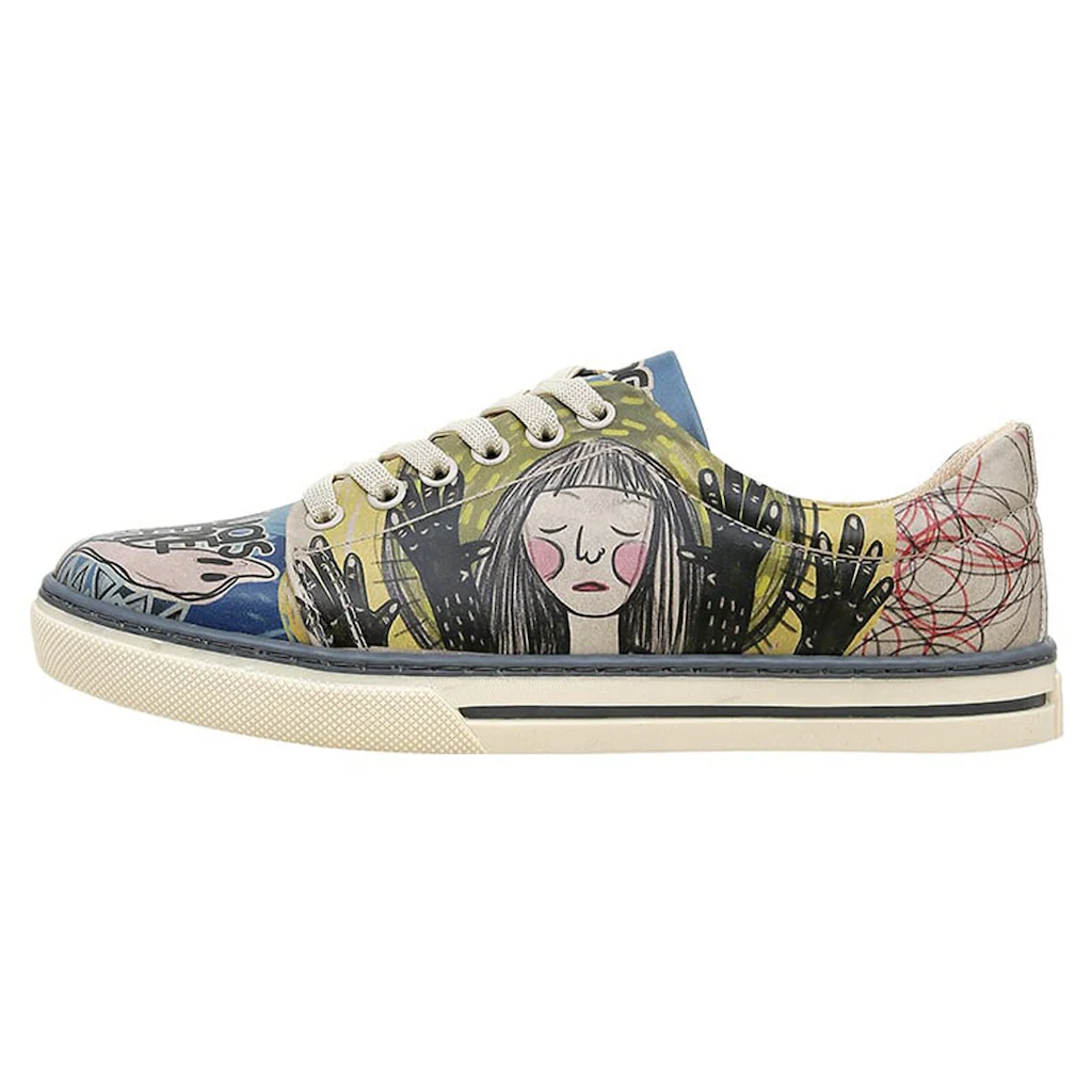 DOGO Sneaker "Classic Schnürsneaker I Was Here Damen Sneaker", Handgefertig günstig online kaufen