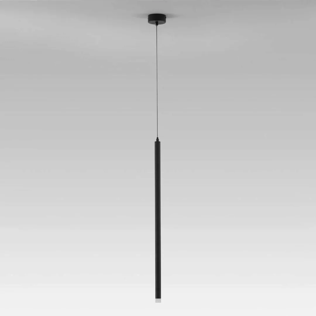 LED Pendelleuchte Trimle in Schwarz 3W 271lm 700mm günstig online kaufen