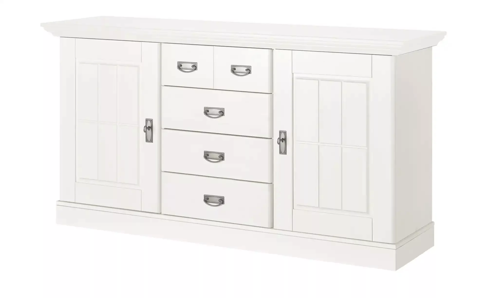 maison bleue Sideboard  Florian ¦ weiß ¦ Maße (cm): B: 171,3 H: 90,1 T: 48 günstig online kaufen