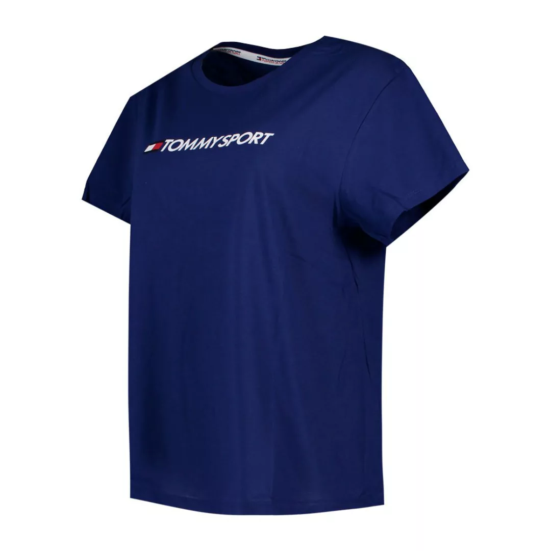 Tommy Hilfiger Sportswear Cotton Mix Chest Logo Kurzärmeliges T-shirt M Blu günstig online kaufen