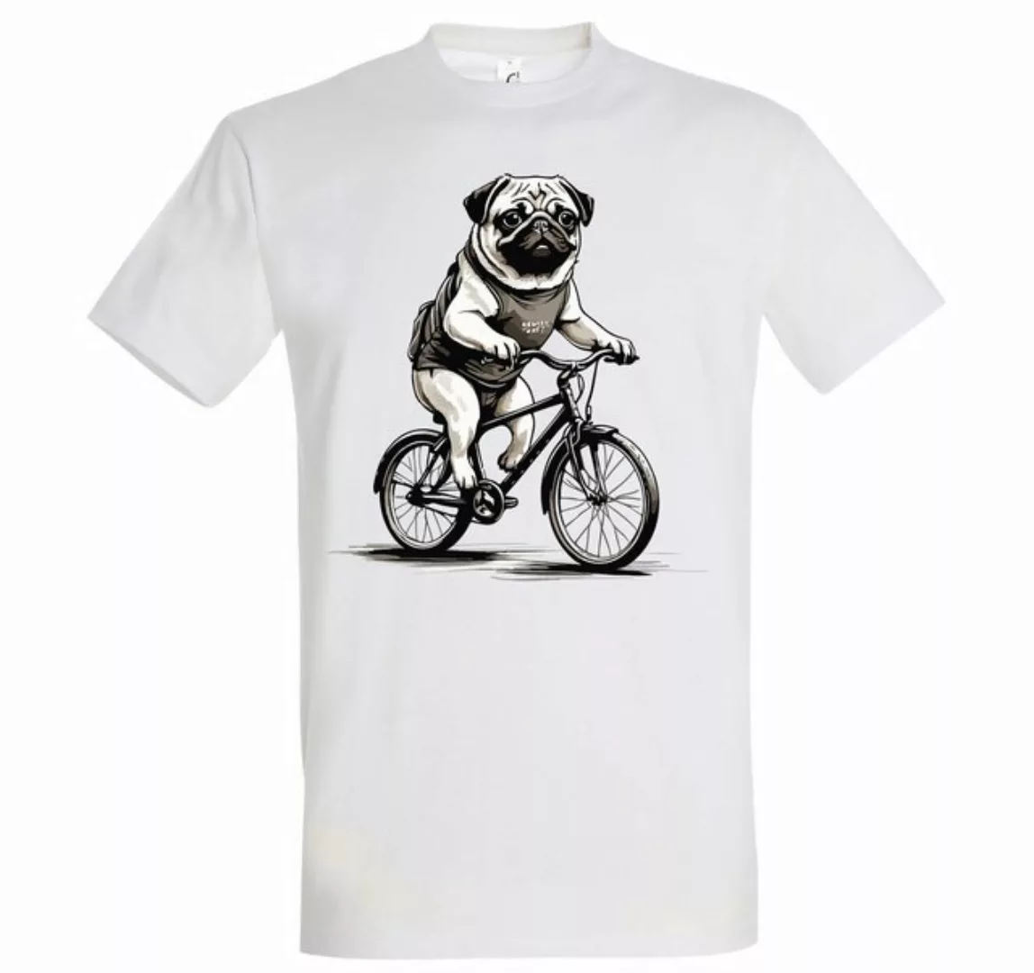 Youth Designz Print-Shirt Mops Fahrrad Herren T-Shirt mit lustigen Logo günstig online kaufen