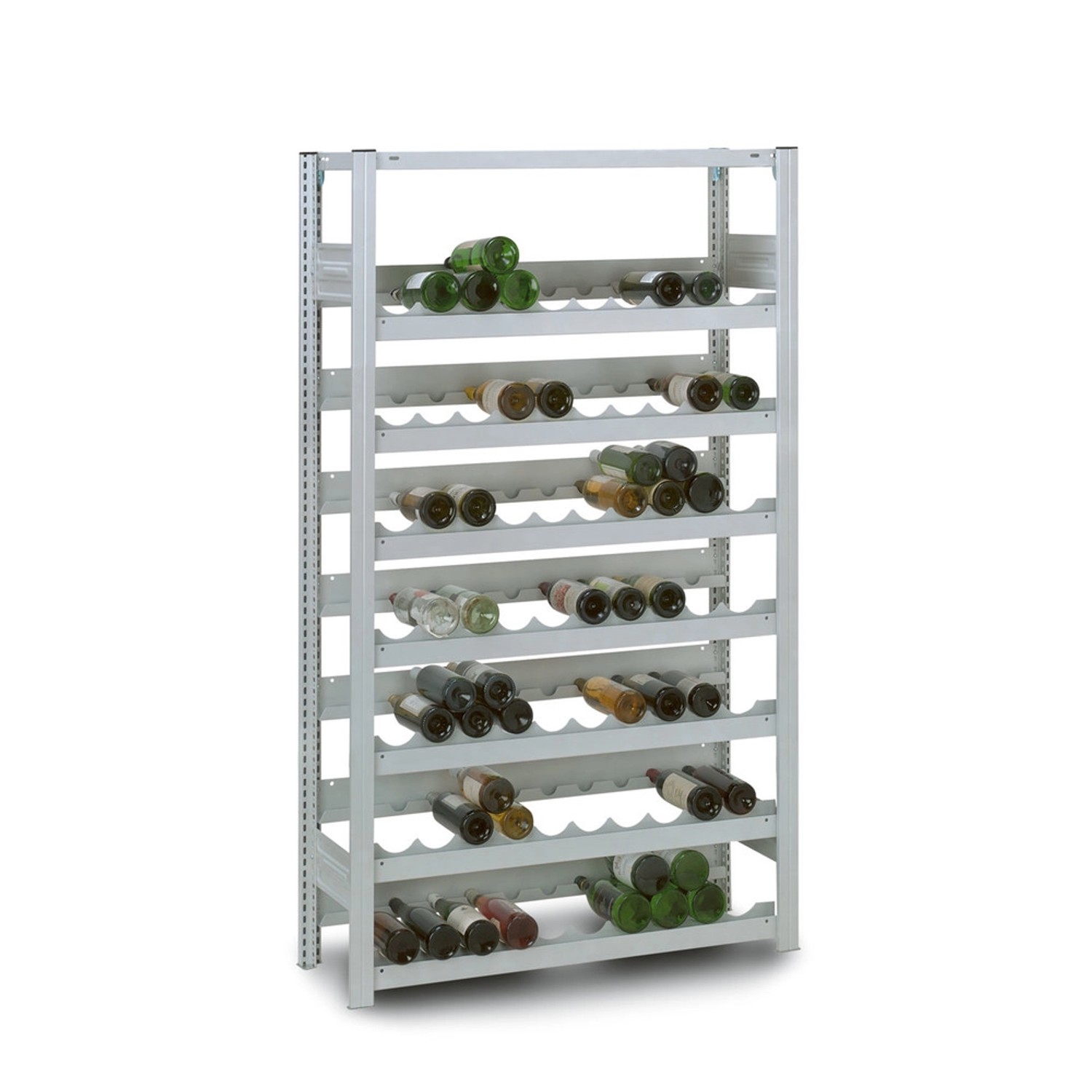 PROREGAL Weinregal Stecksystem T-Profil Grundregal HxBxT 175 x 100 x 30 cm günstig online kaufen