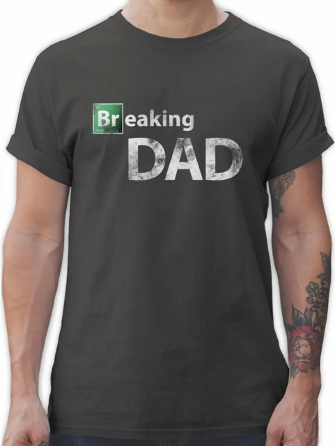 Shirtracer T-Shirt Breaking Dad Papa günstig online kaufen