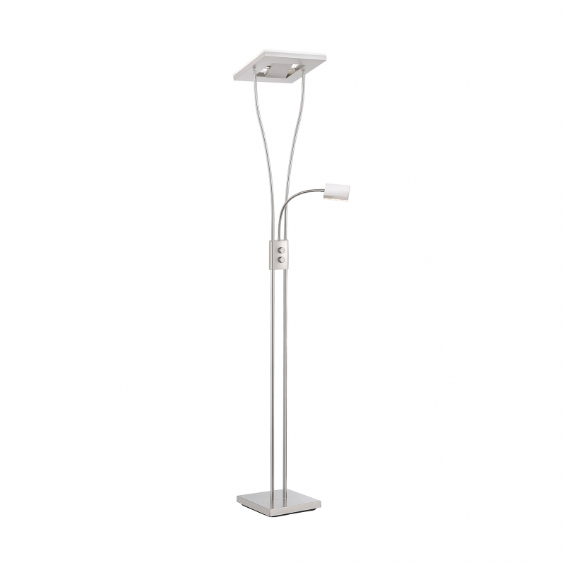 Just Light. LED-Deckenfluter Helia Stahl H: 187  bis 197,5 cm günstig online kaufen