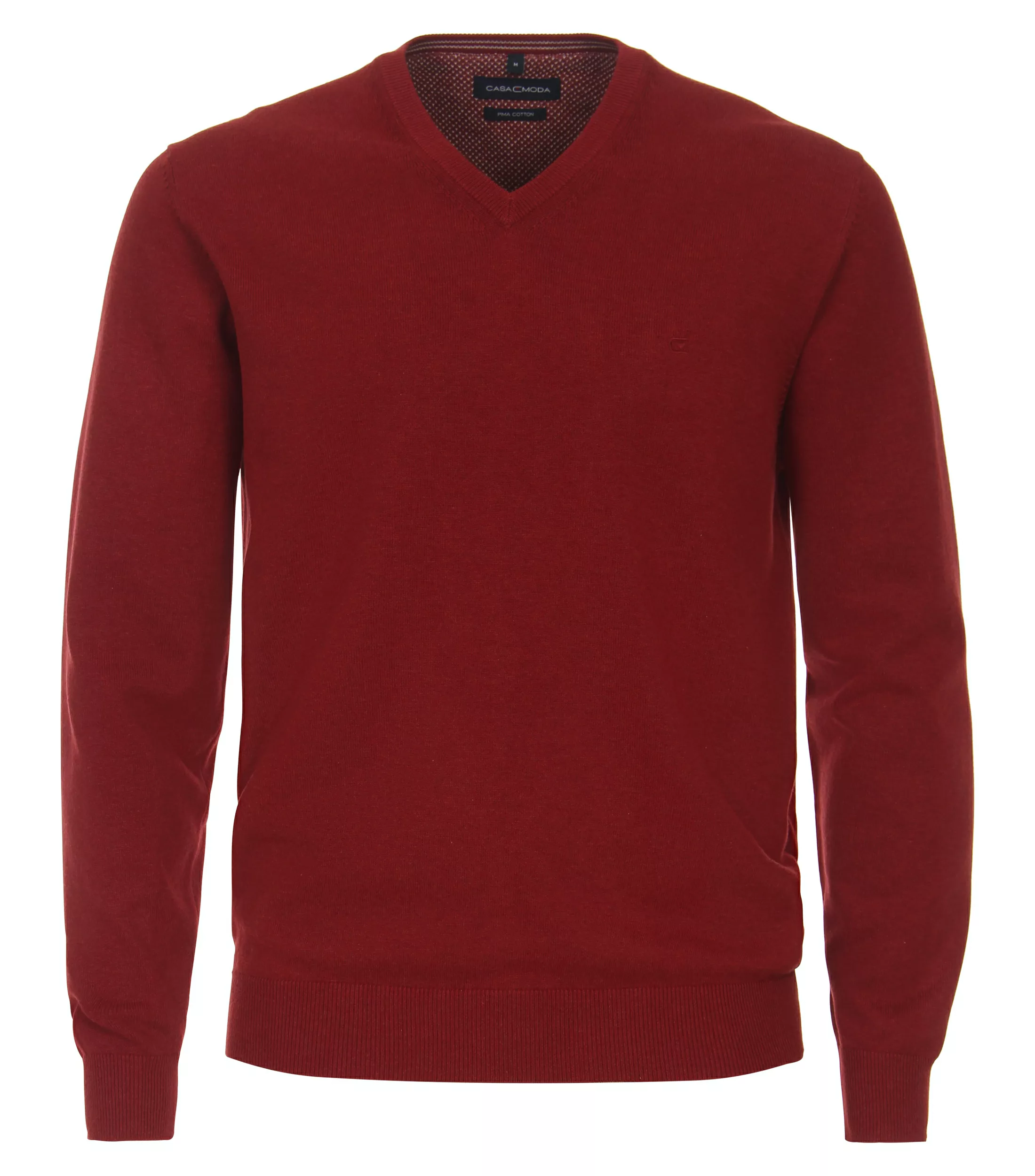 Casa Moda Pullover V-Ausschnitt Braun - Größe 3XL günstig online kaufen