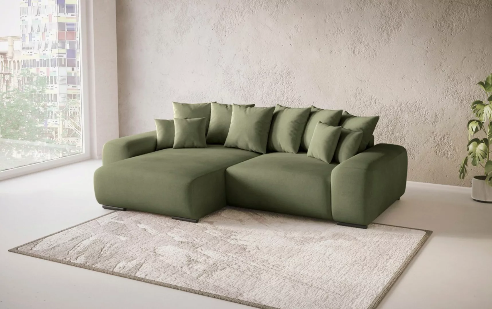 Mr. Couch Ecksofa »Sundance L-Form«, Dauerschläfer mit EasyBett-Schlaffunkt günstig online kaufen
