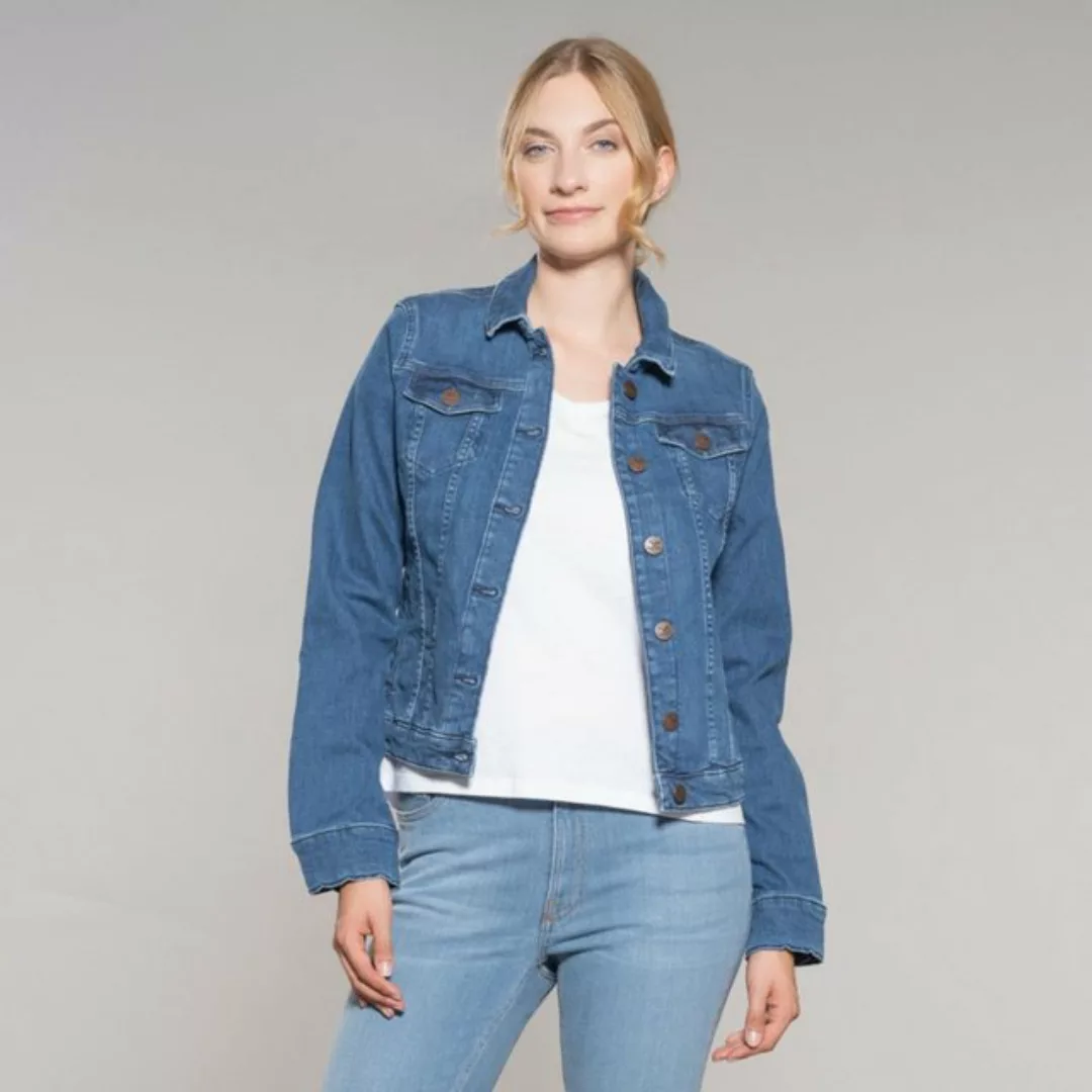 Feuervogl 3-in-1-Funktionsjacke Feuervogl Bio-Damen-Jeansjacke 'Svala' mit günstig online kaufen