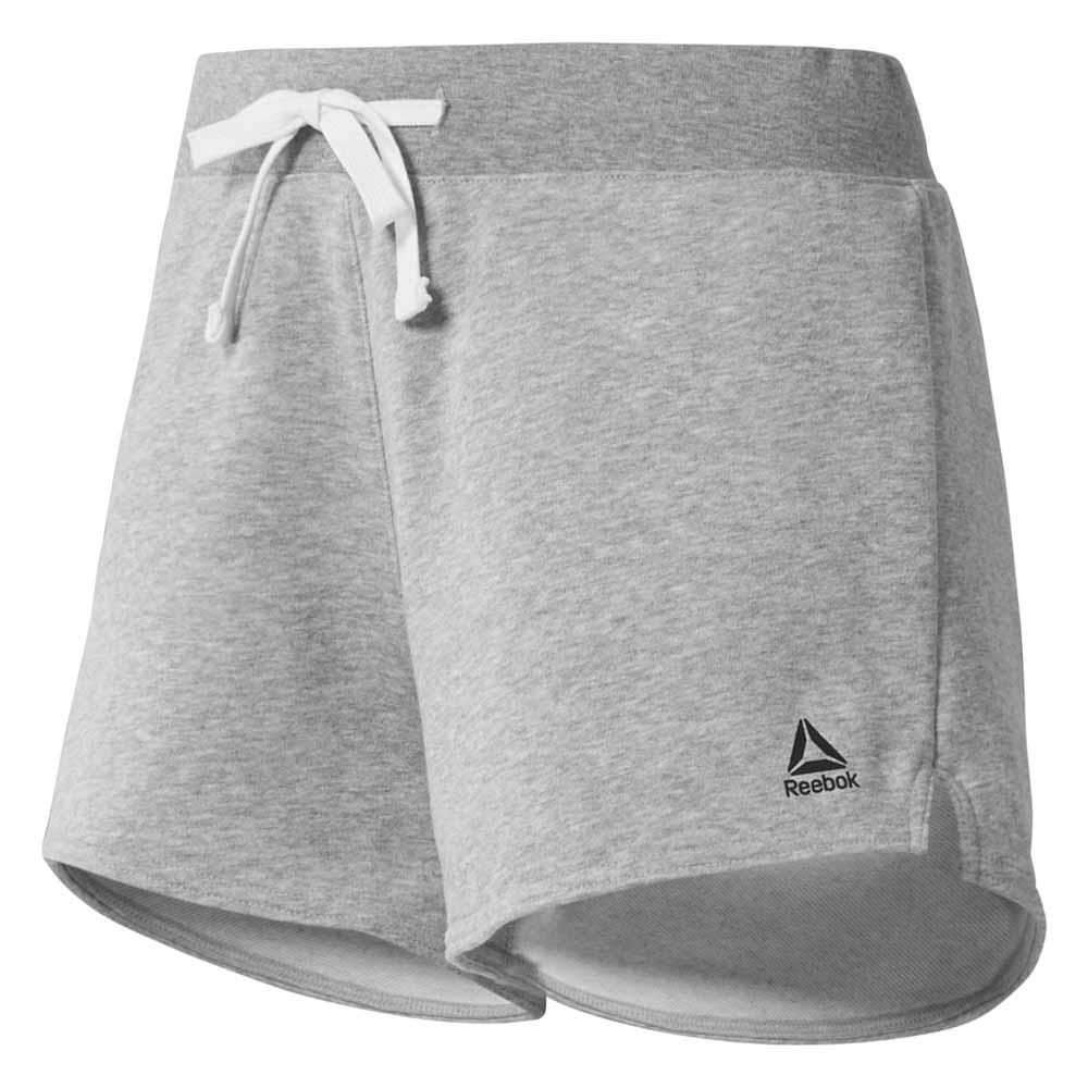 Reebok Elemments French Terry Kurze Hosen L Medium Grey Heather günstig online kaufen