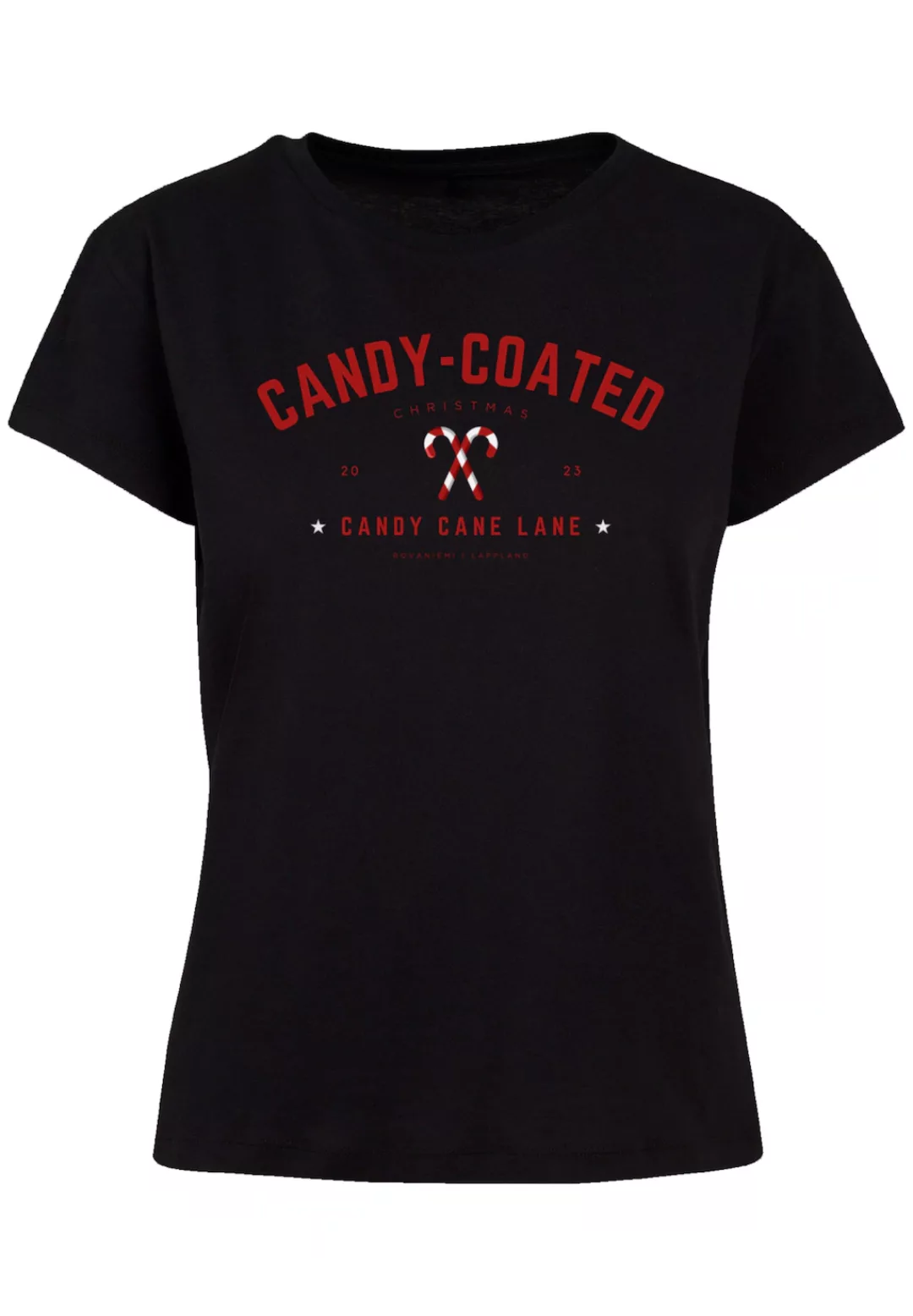 F4NT4STIC T-Shirt "Weihnachten Candy Coated Christmas", Weihnachten, Gesche günstig online kaufen