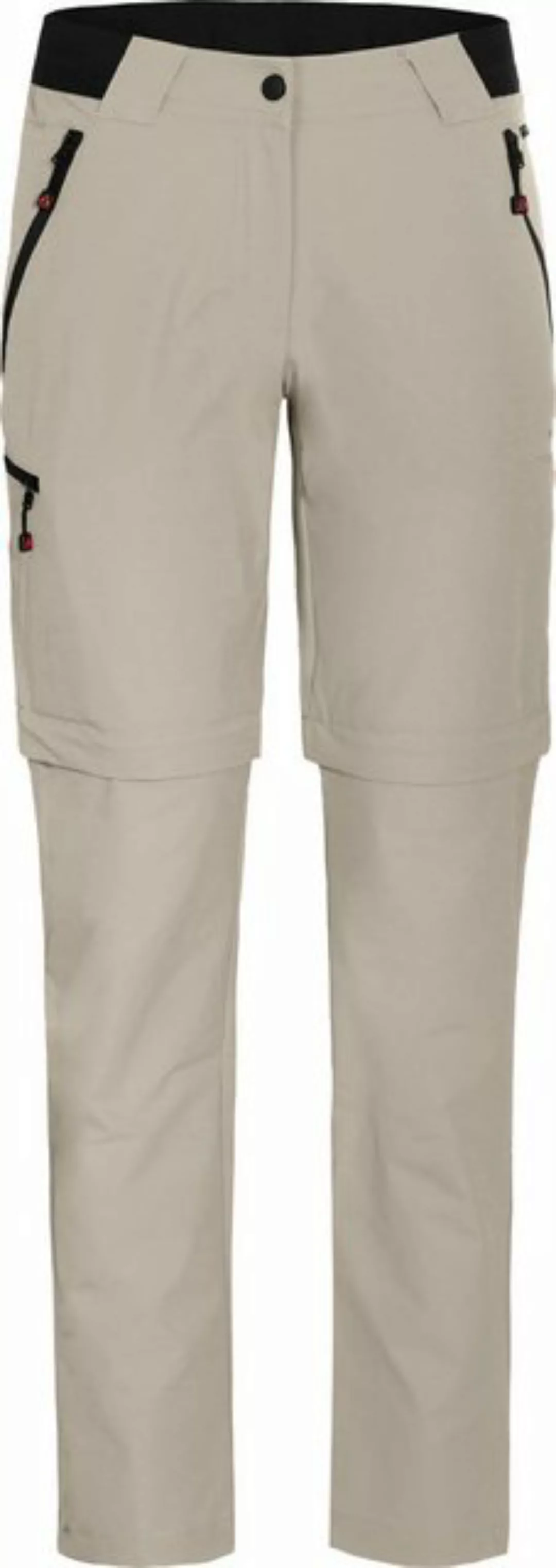 Bergson Zip-off-Hose VIDAA COMFORT Zipp-Off Damen Wanderhose, leicht, strap günstig online kaufen