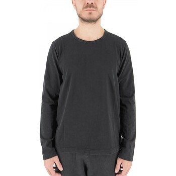 Devid Label  T-Shirts & Poloshirts Super Marble Destroyed Langarm-T-Shirt günstig online kaufen