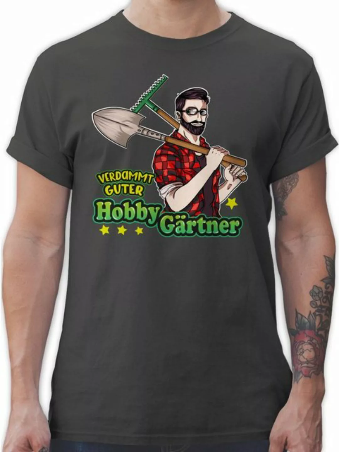 Shirtracer T-Shirt Verdammt guter Hobby Gärtner Hobby Outfit günstig online kaufen