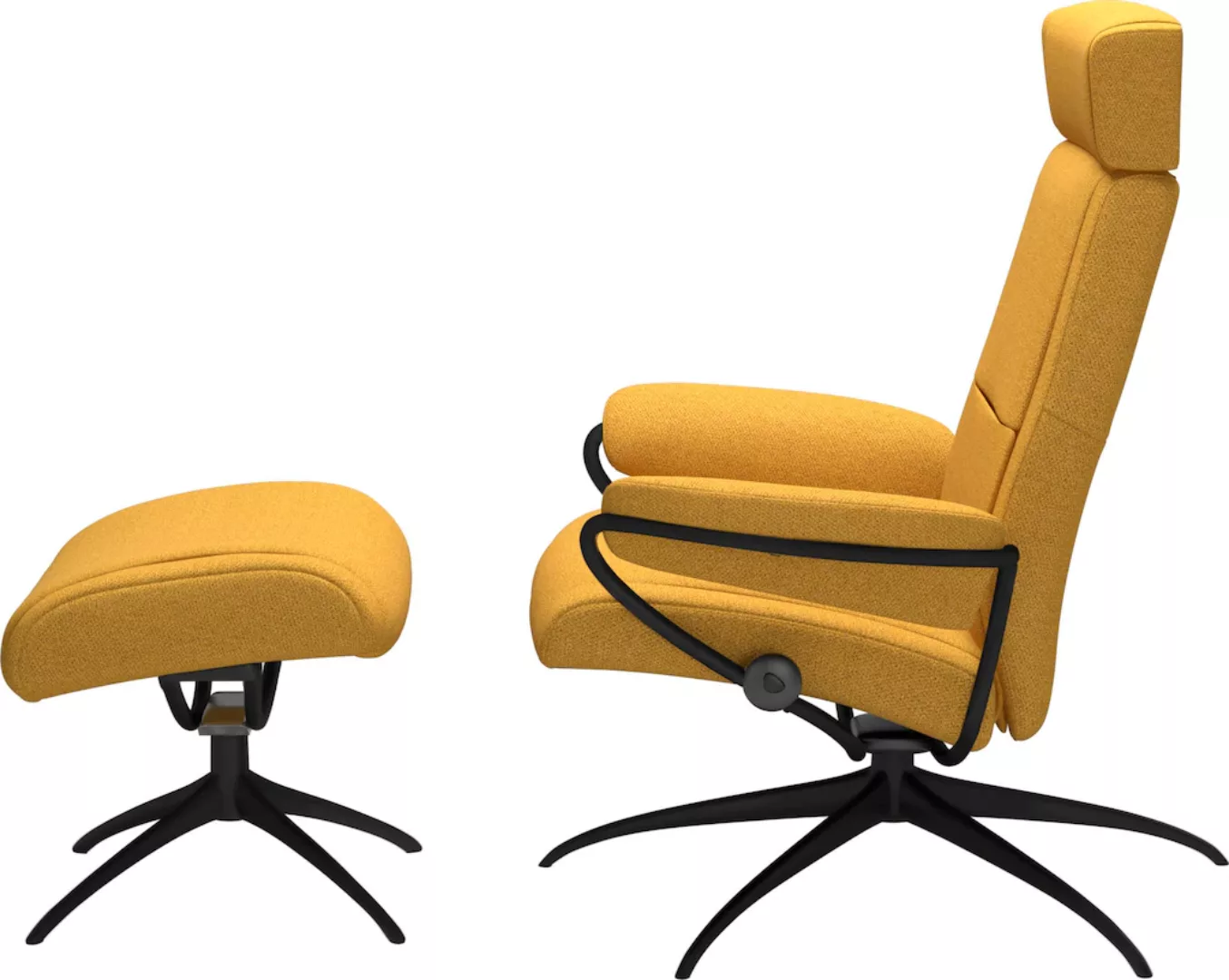 Stressless® Relaxsessel »Paris«, (Set, Relaxsessel mit Hocker) günstig online kaufen