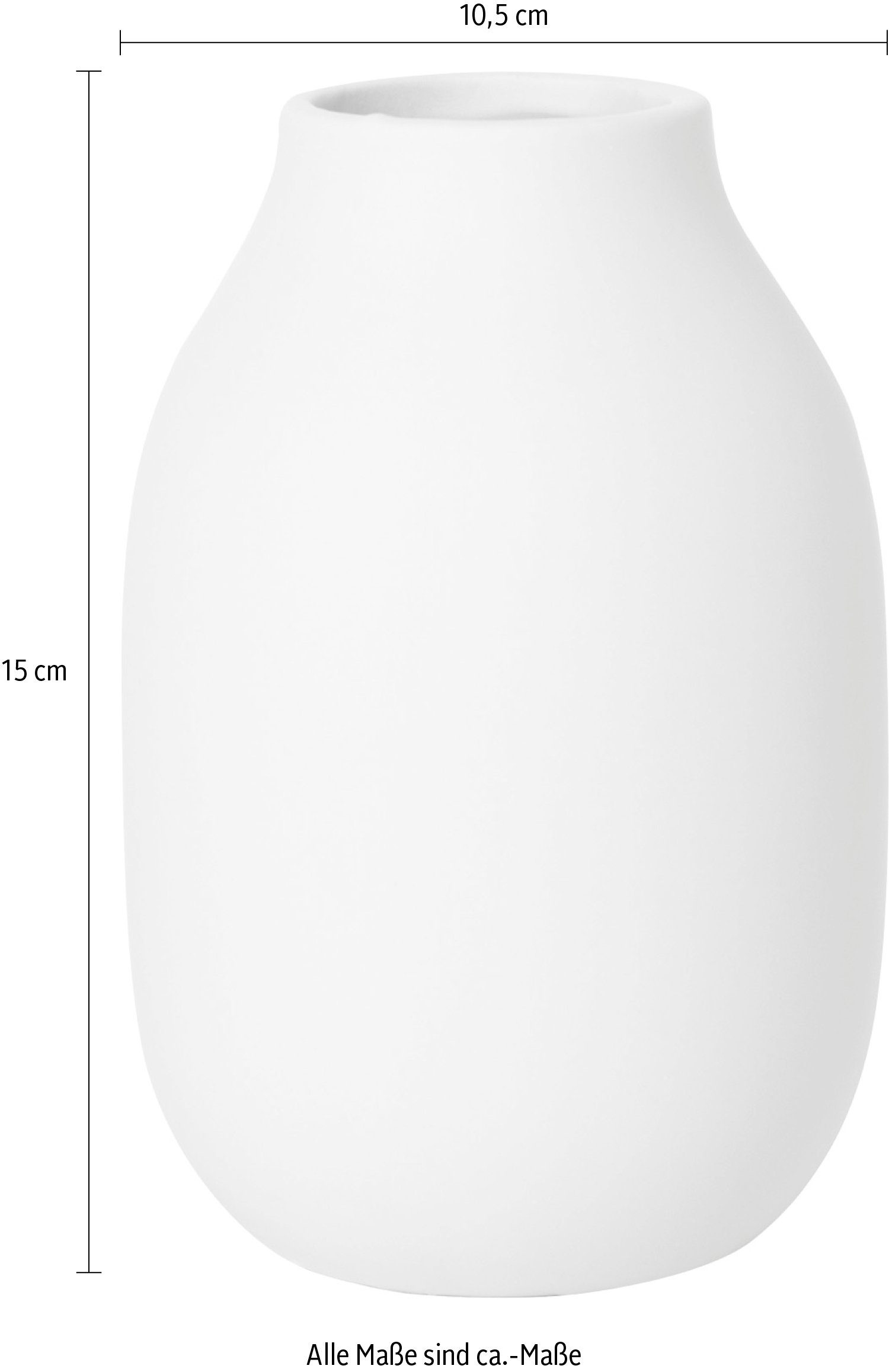 blomus Dekovase -COLORA- Vase: Handgefertigte Eleganz günstig online kaufen