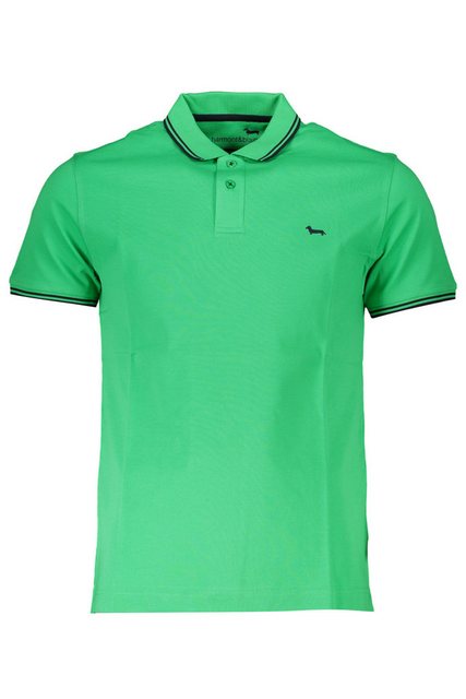 Harmont & Blaine Poloshirt Grünes Kurzarm-Poloshirt für Herren – Schmal günstig online kaufen