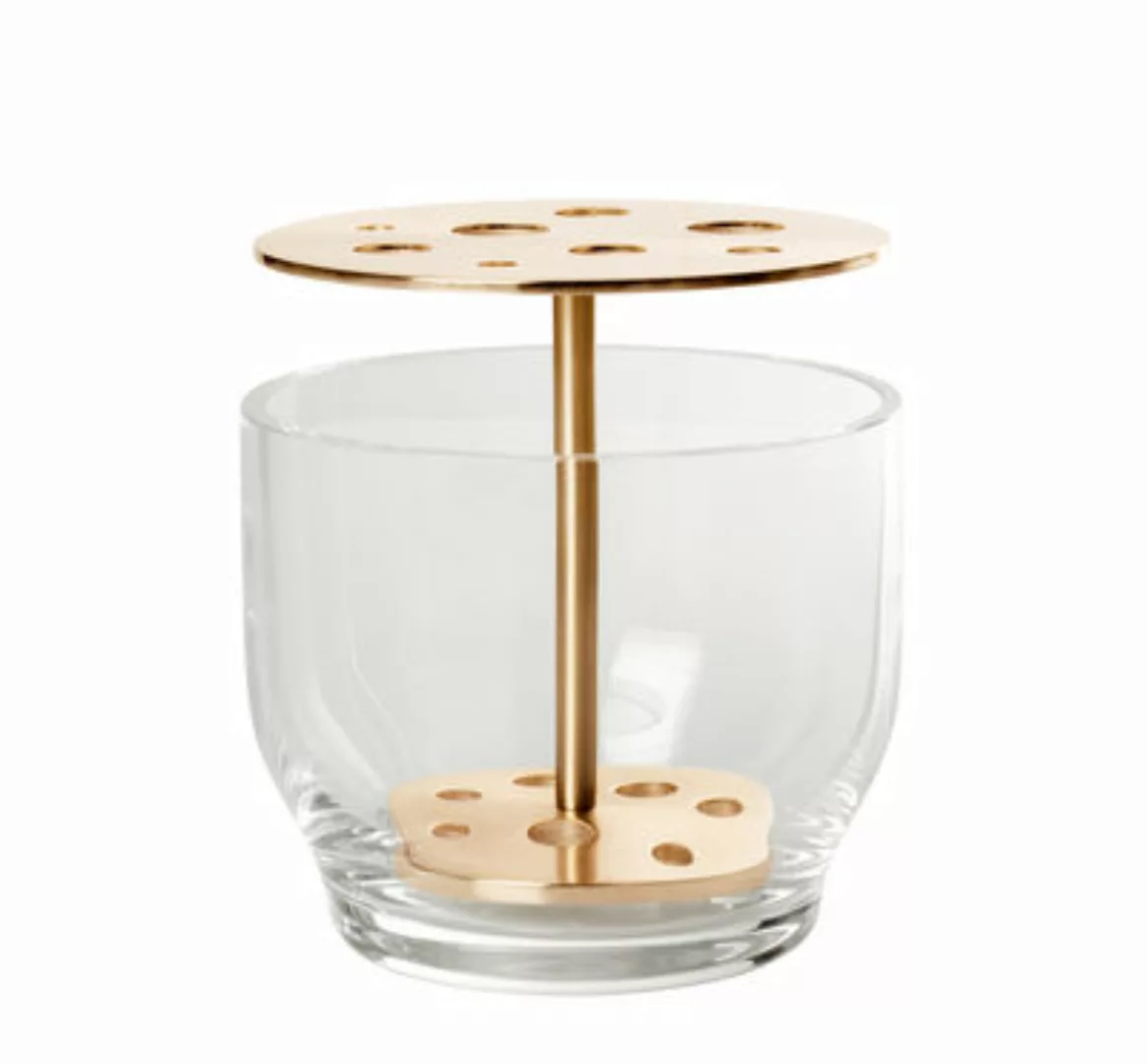 Fritz Hansen - Ikebana Vase S - messing/HxØ 13x12cm günstig online kaufen