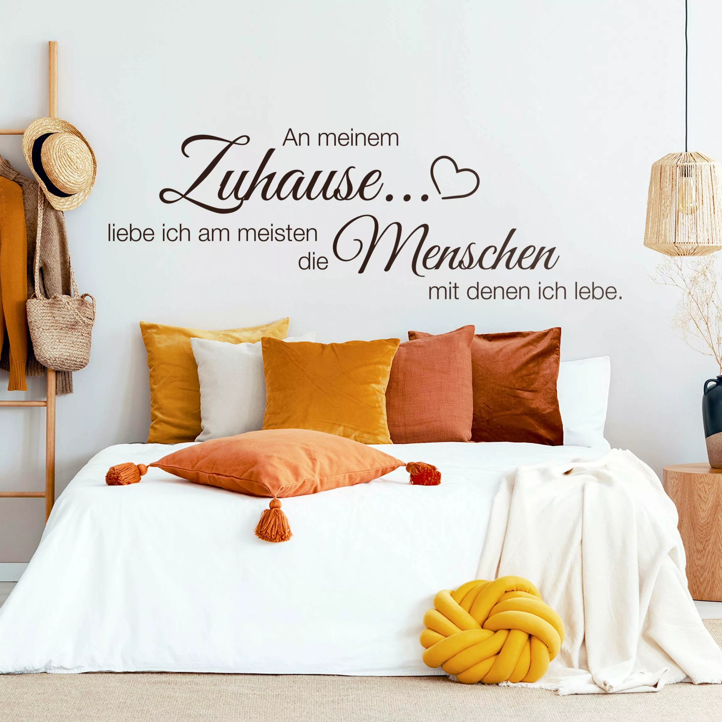 Wandtattoo Spruch An meinem Zuhause… günstig online kaufen