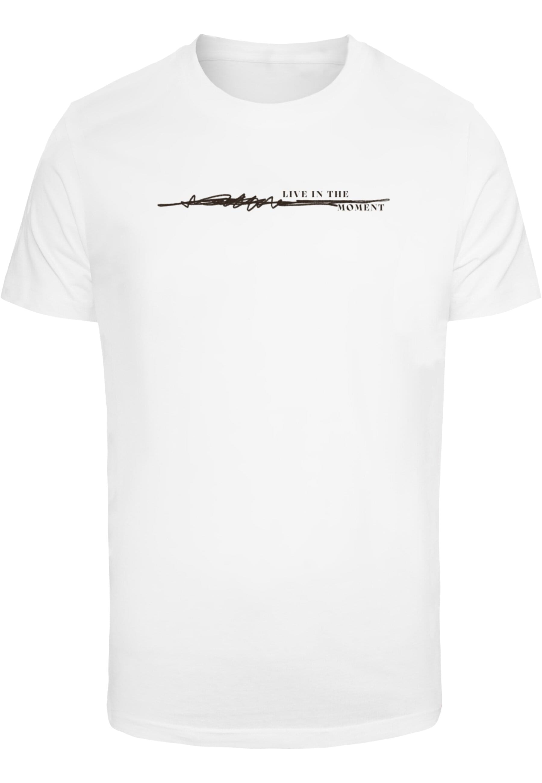 MisterTee T-Shirt "MisterTee Herren Live In The Moment Tee", (1 tlg.) günstig online kaufen