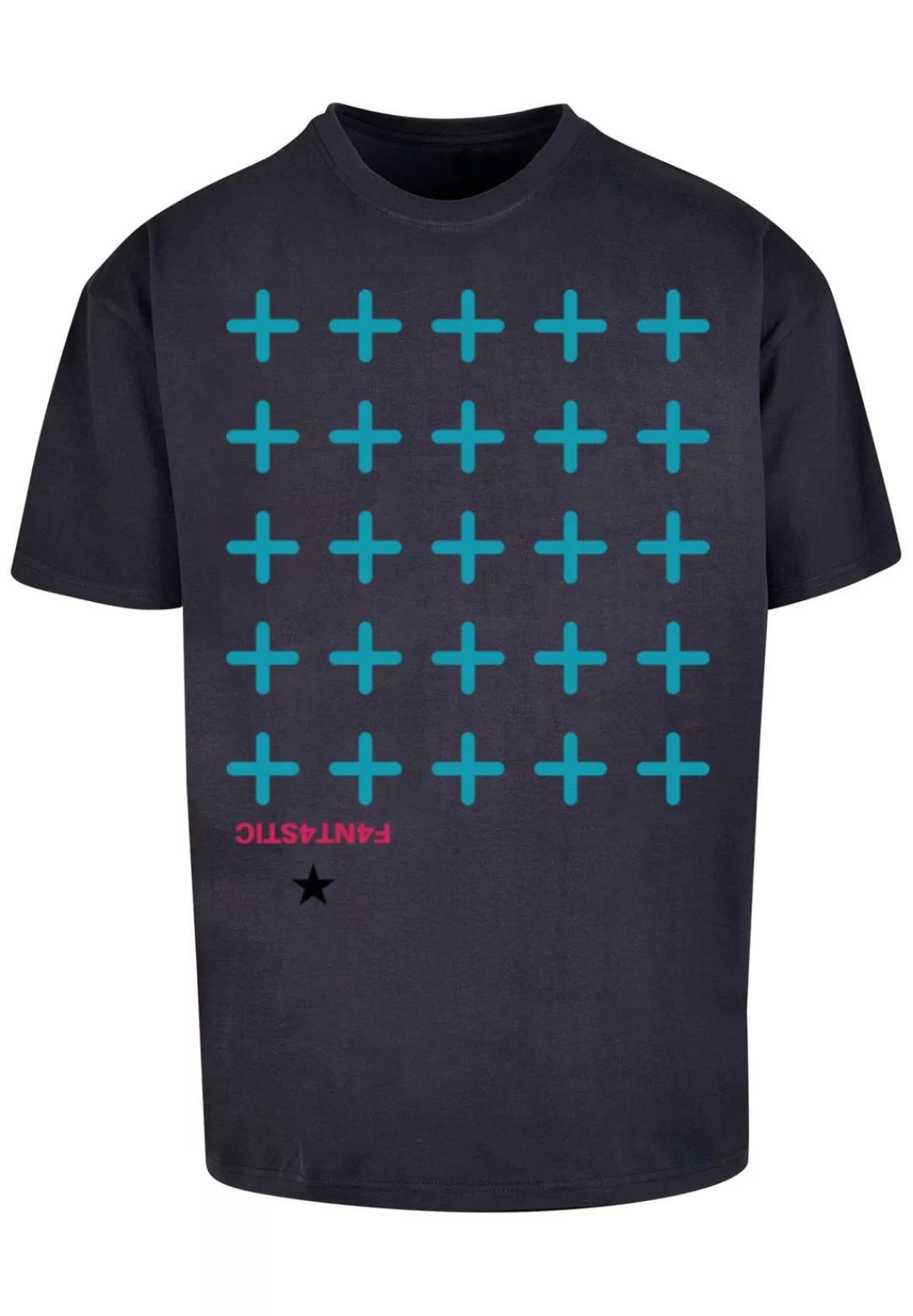 F4NT4STIC T-Shirt "Kreuze Blau", Print günstig online kaufen