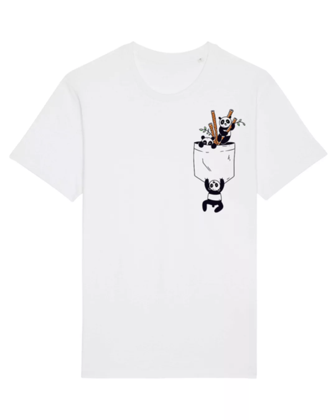 Pocket Pandas | T-shirt Unisex günstig online kaufen