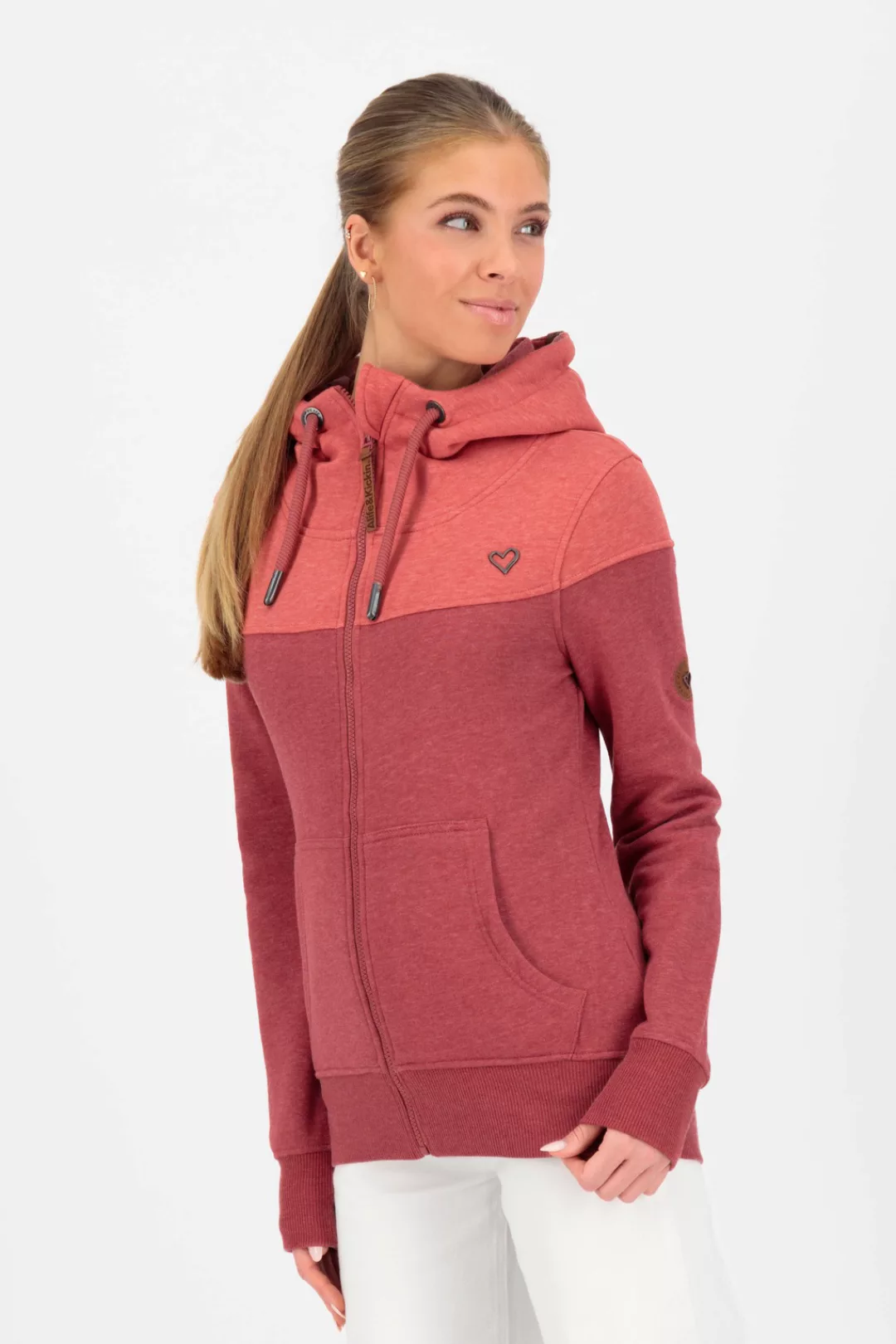 Alife & Kickin Kapuzensweatjacke "PalinaAK A Hooded Sweat Jacket Damen" günstig online kaufen