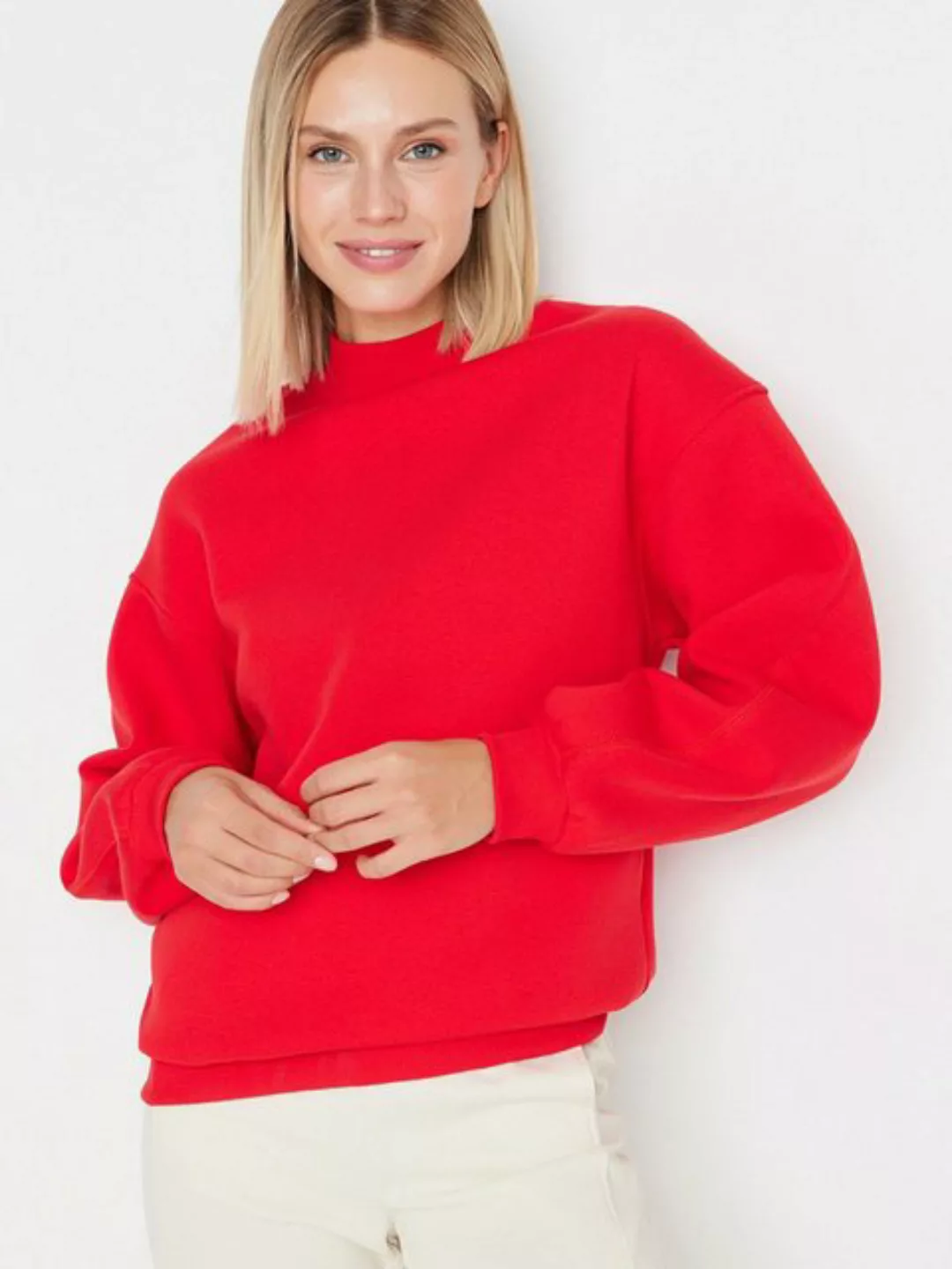 Trendyol Sweatshirt (1-tlg) Plain/ohne Details günstig online kaufen