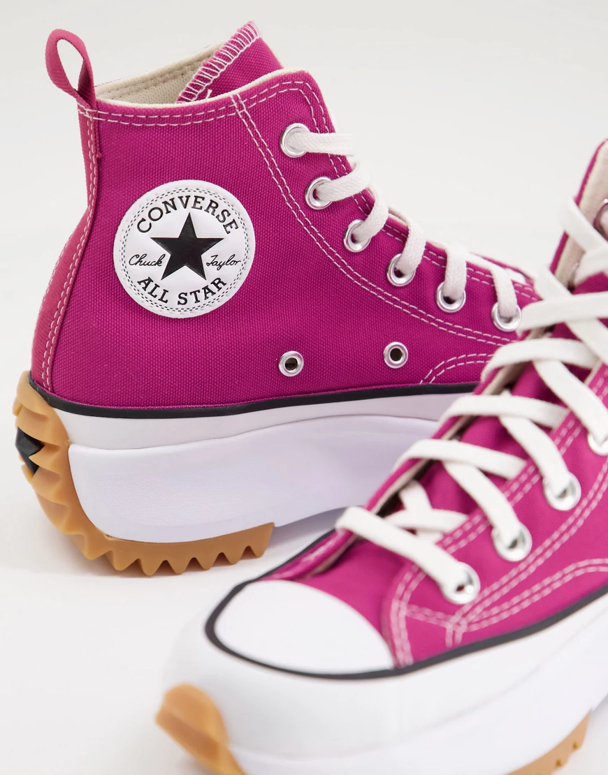 Converse – Run Star Hike – Sneaker in Beeren-Lila günstig online kaufen