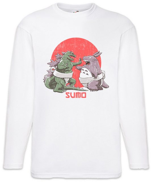 Urban Backwoods Langarmshirt Sumo Monsters Langarm T-Shirt Geek Nerd Sumo R günstig online kaufen