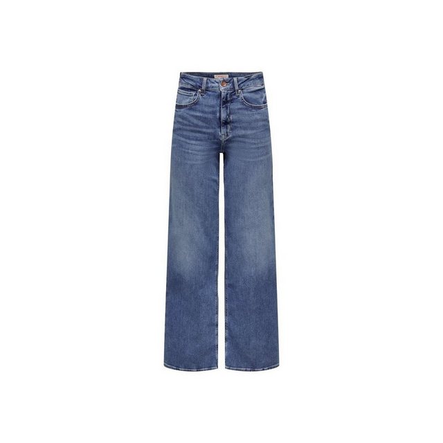 Only Damen Jeans ONLMADISON BLUSH HW WIDE Blau - Medium Blue Denim günstig online kaufen