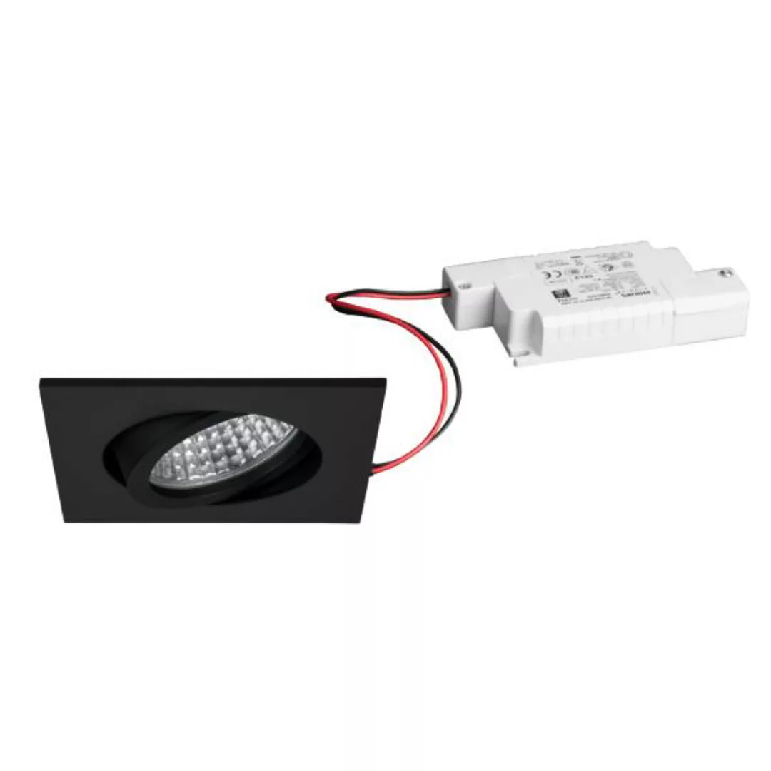 BRUMBERG LED-Einbauspot Tirrel-S, RC-dimmbar, schwarz matt günstig online kaufen