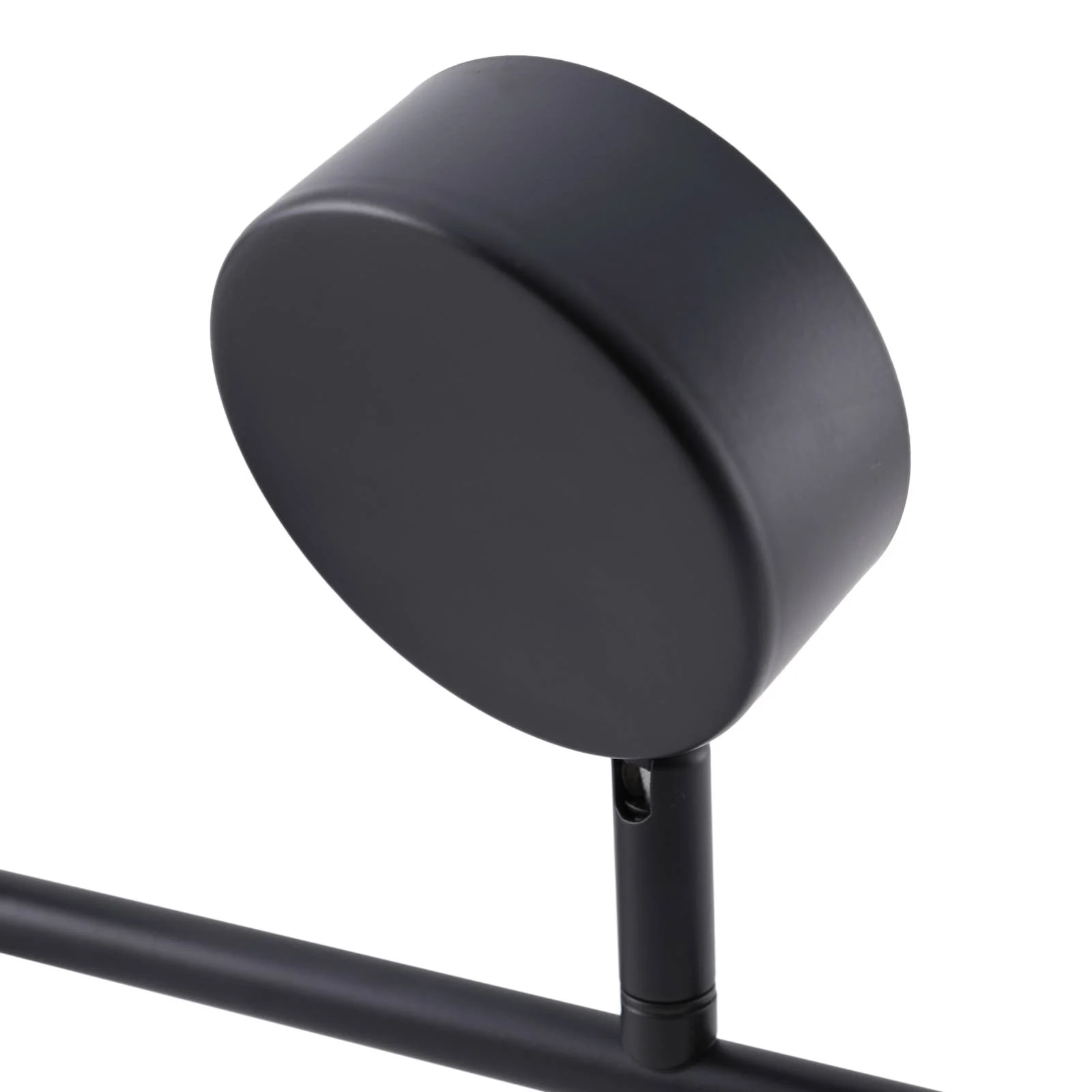 Lindby Strahler Jyla, schwarz, Linse, 3.000 K, 3-flg., GX53 günstig online kaufen