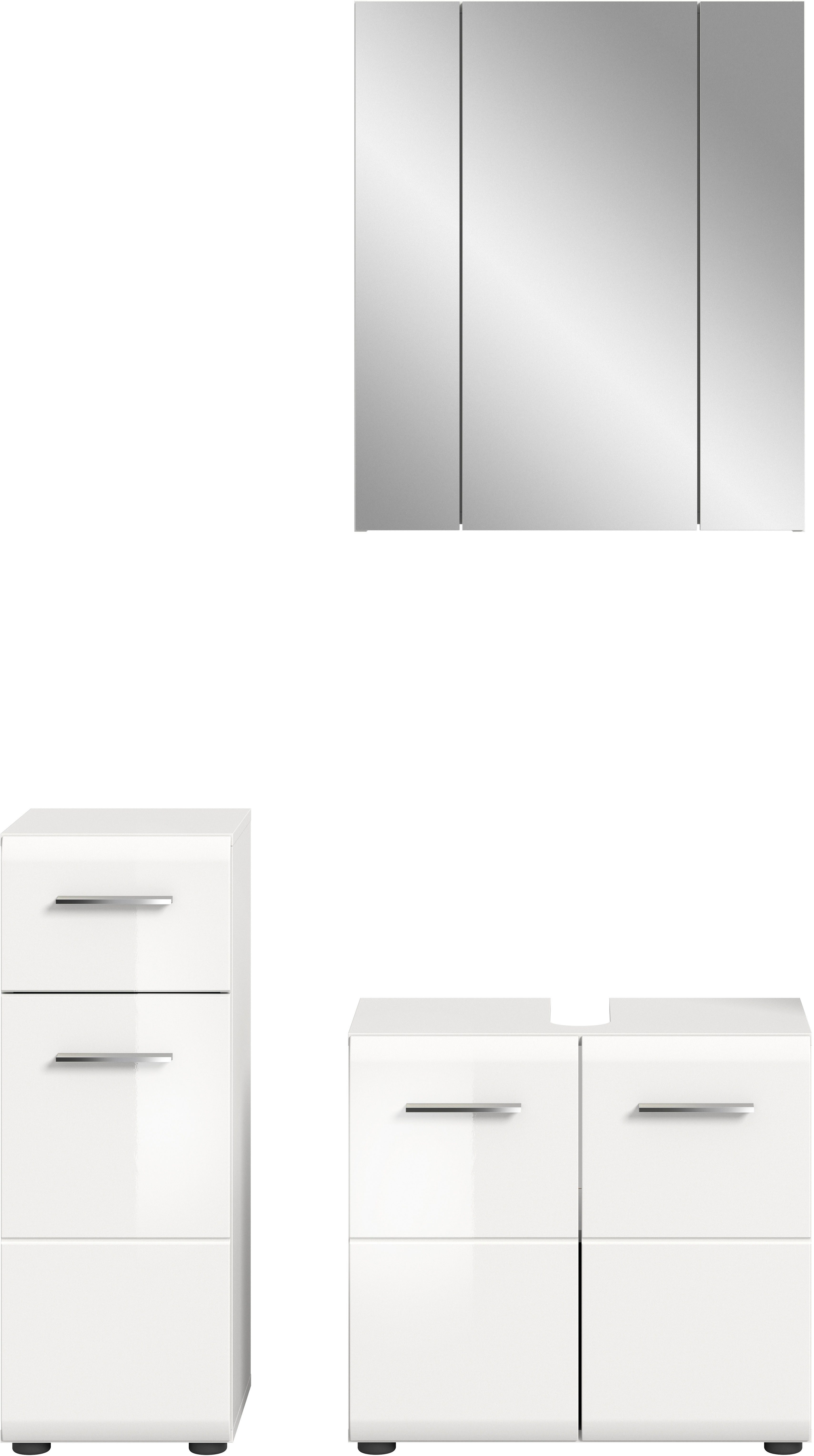 INOSIGN Badmöbel-Set "FLORENZ, TOPSELLER, 3-teilige Badkombination, hochwer günstig online kaufen