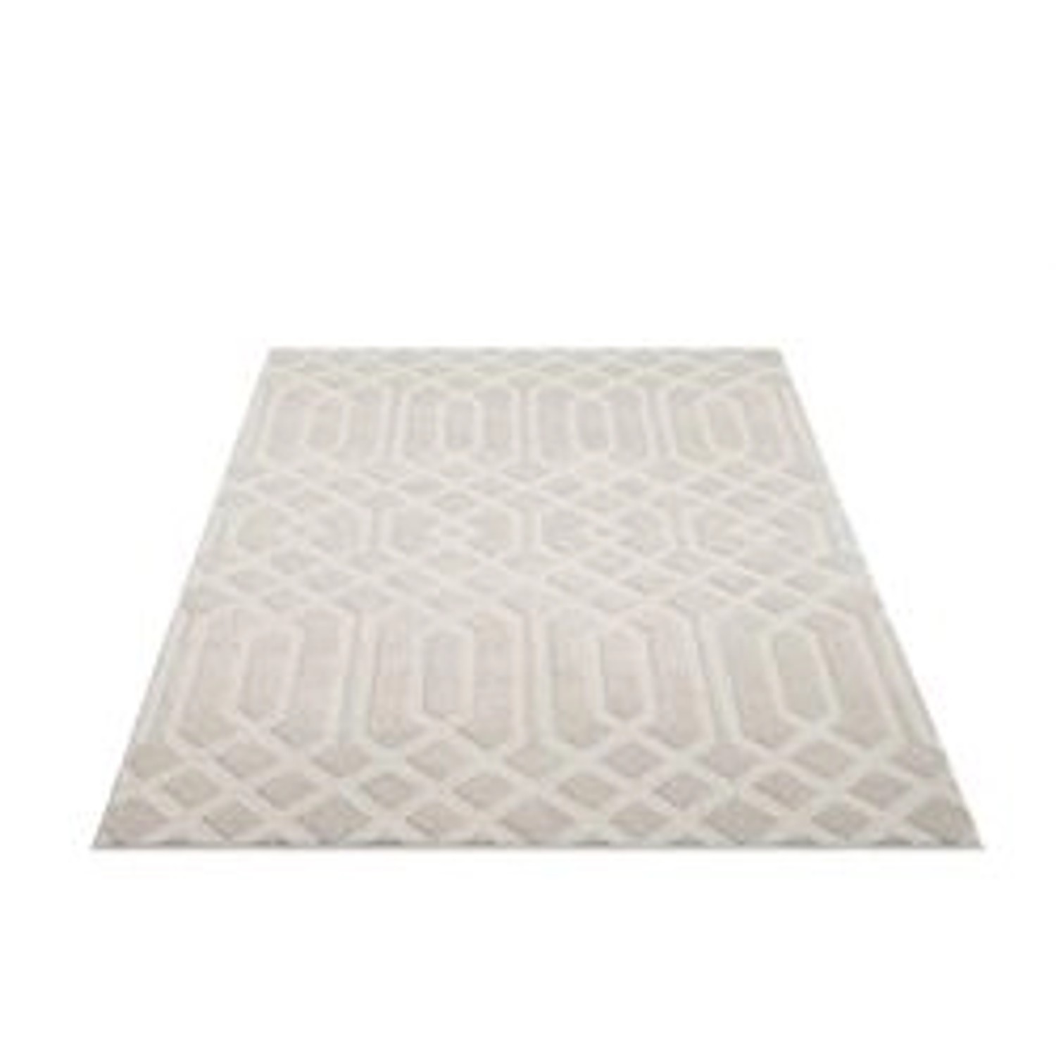 payé Teppich Esso 38 Hochflor 80x150 cm Beige günstig online kaufen