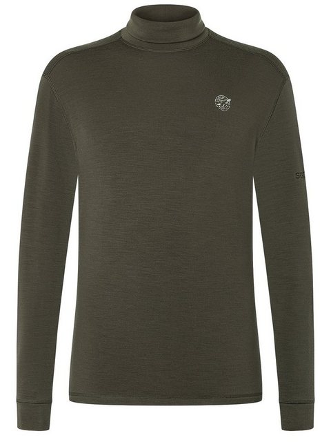 SUPER.NATURAL Langarmshirt Merino Longsleeve M SPACE260 TURTLENECK funktion günstig online kaufen