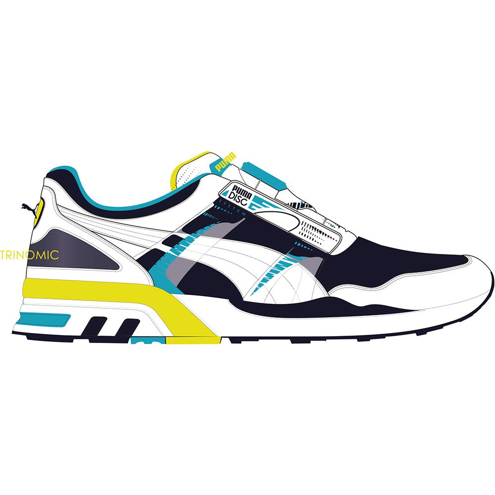 Puma Select Xs 7000 Vintage Sportschuhe EU 42 Puma White / Scuba Blue günstig online kaufen