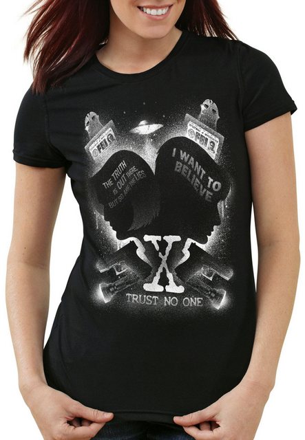 style3 T-Shirt X-Agents fbi alien ufo akte x fox mulder dana scully günstig online kaufen