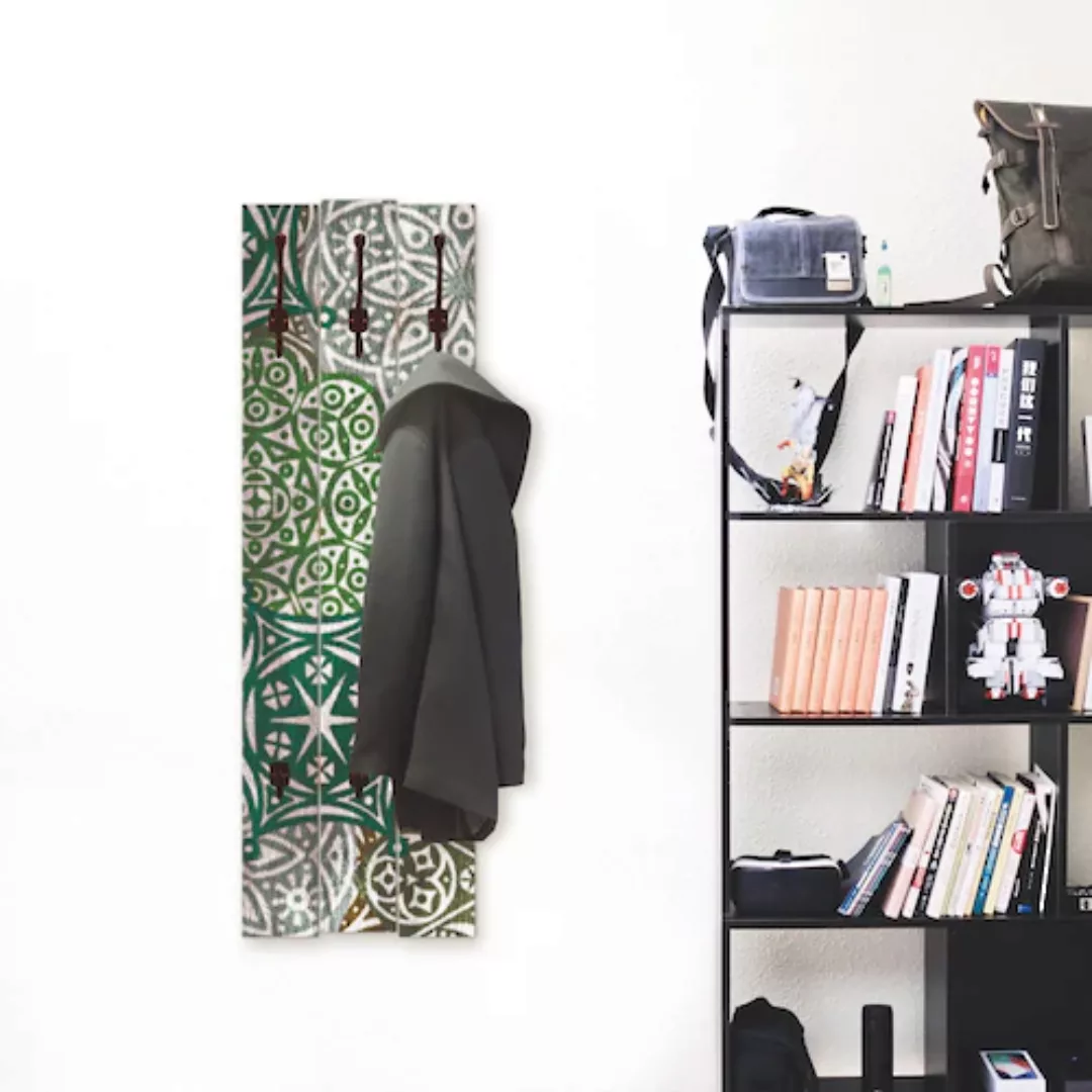 Artland Garderobenleiste "Marokkanischer Stil grün", teilmontiert günstig online kaufen