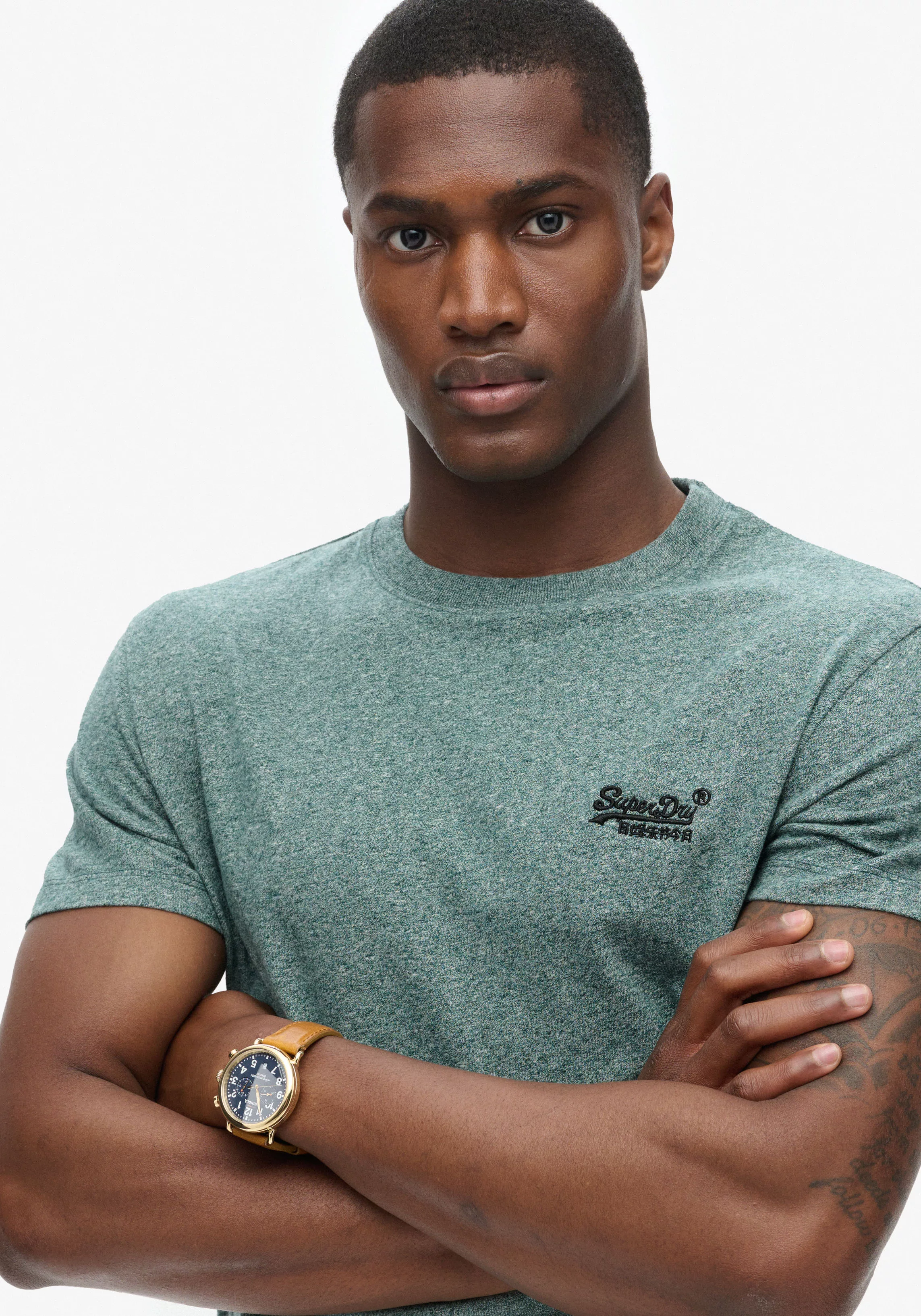 Superdry Rundhalsshirt "ESSENTIAL LOGO EMB TEE" günstig online kaufen